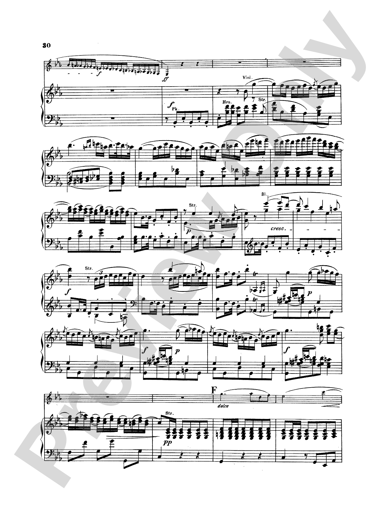 Spohr: Concerto No. 2 in E flat Major, Op. 57: Clarinet Part(s)
