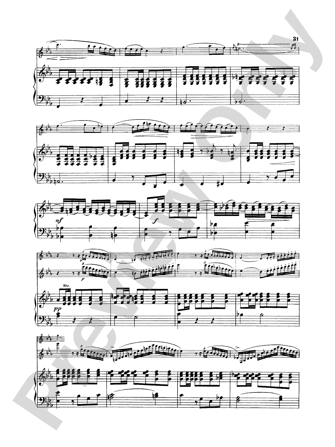 Spohr: Concerto No. 2 in E flat Major, Op. 57: Clarinet Part(s)