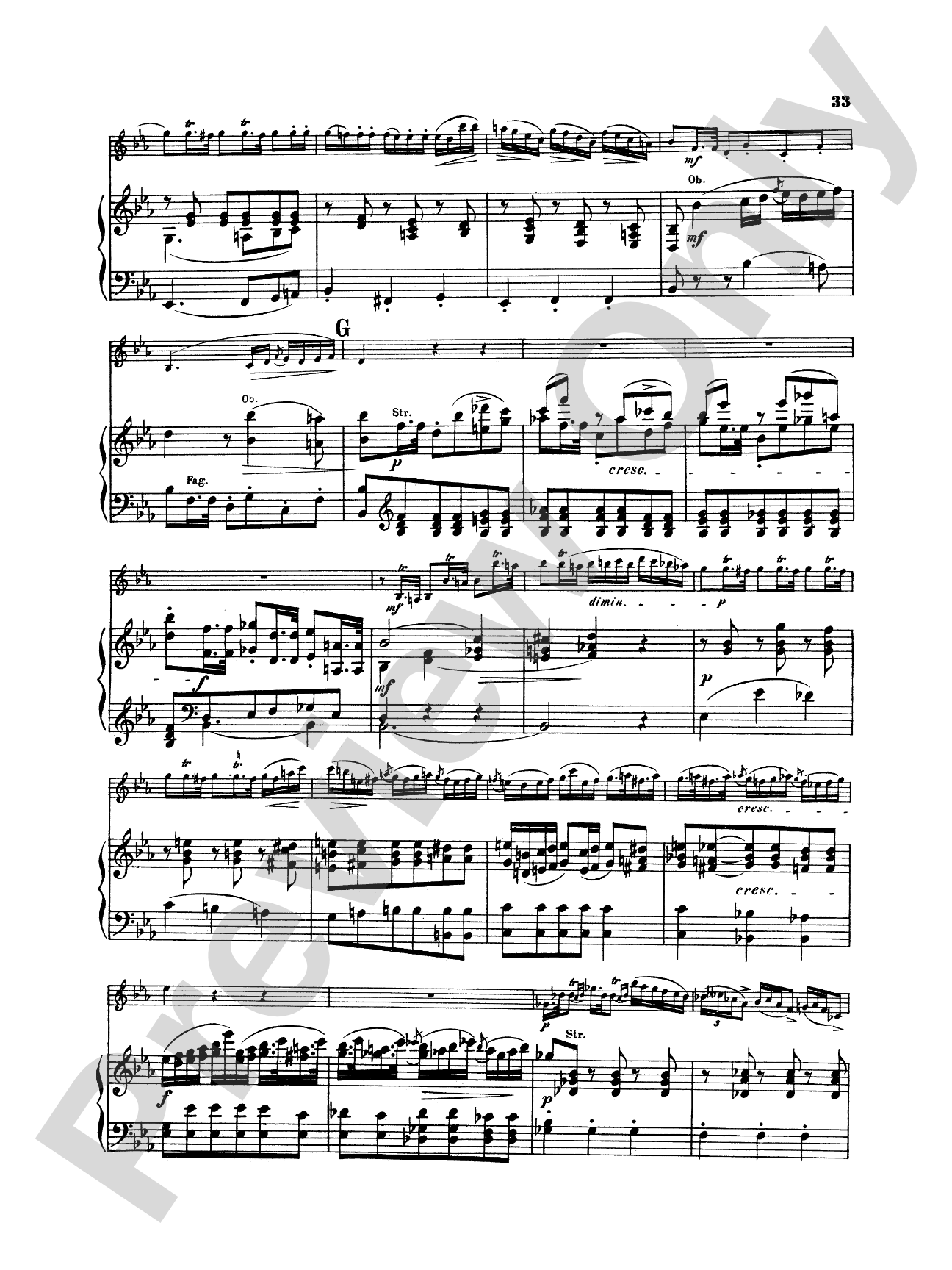 Spohr: Concerto No. 2 in E flat Major, Op. 57: Clarinet Part(s)