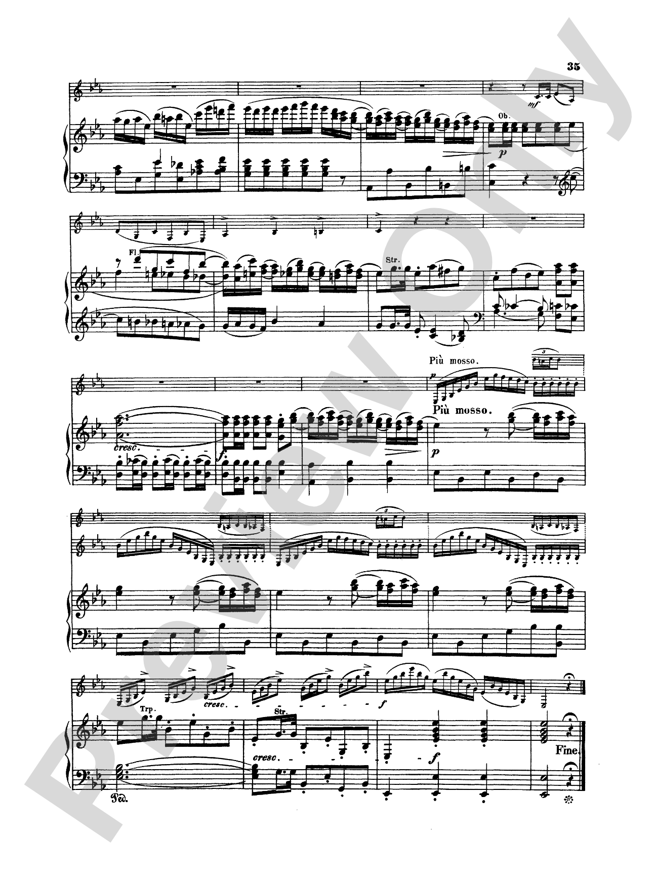 Spohr: Concerto No. 2 in E flat Major, Op. 57: Clarinet Part(s)