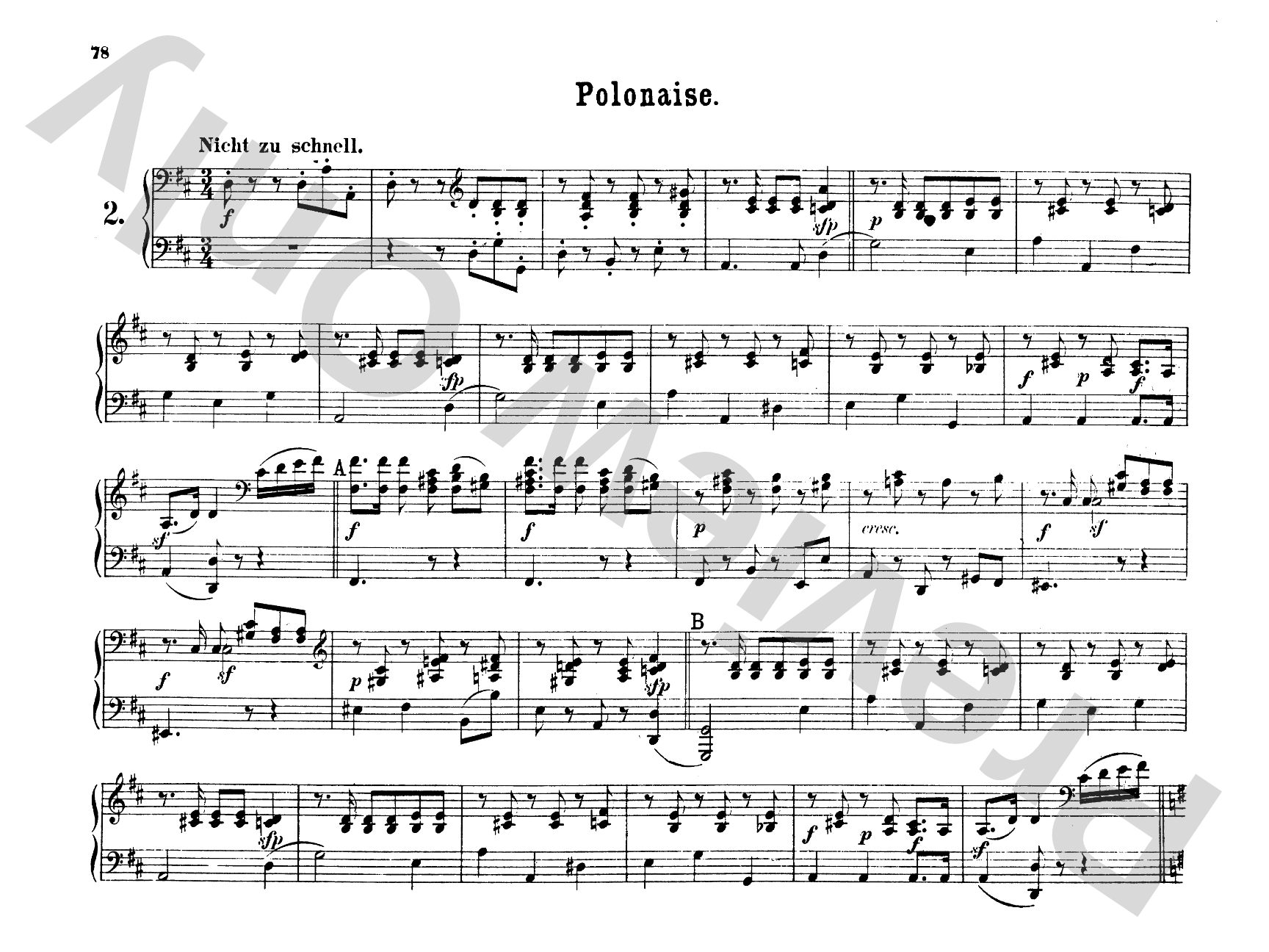Schumann: Original Compositions for Four Hands, Volume II