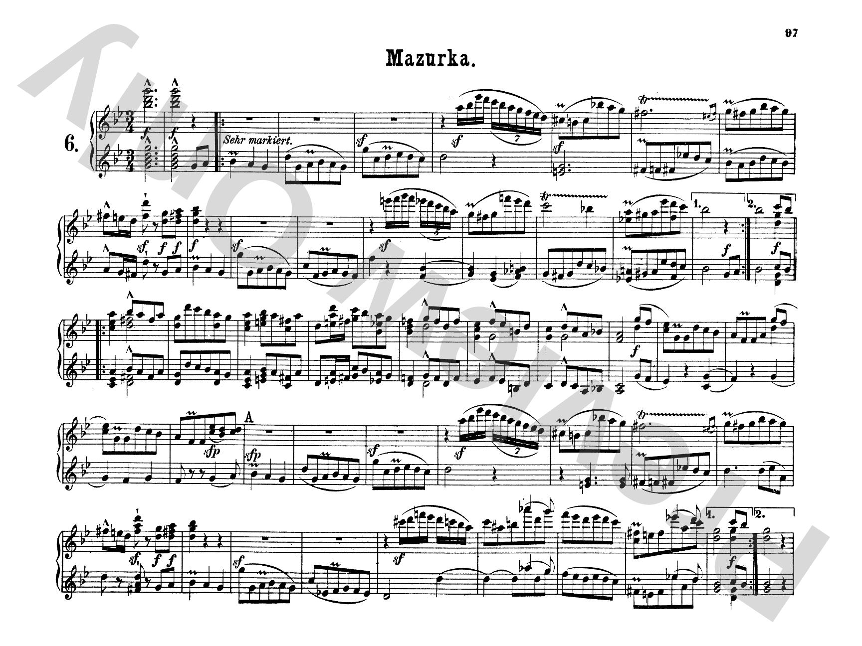 Schumann: Original Compositions for Four Hands, Volume II