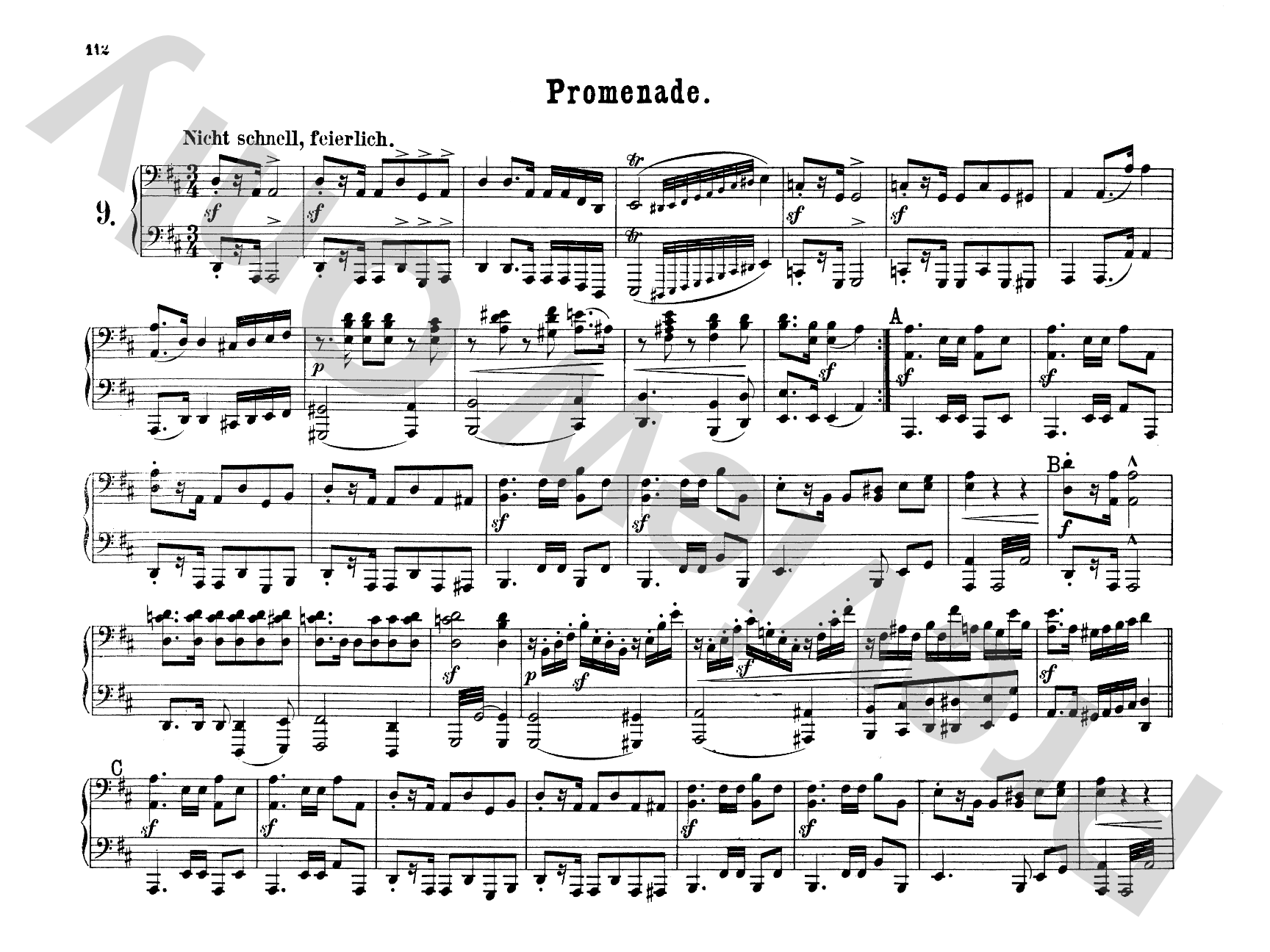 Schumann: Original Compositions for Four Hands, Volume II