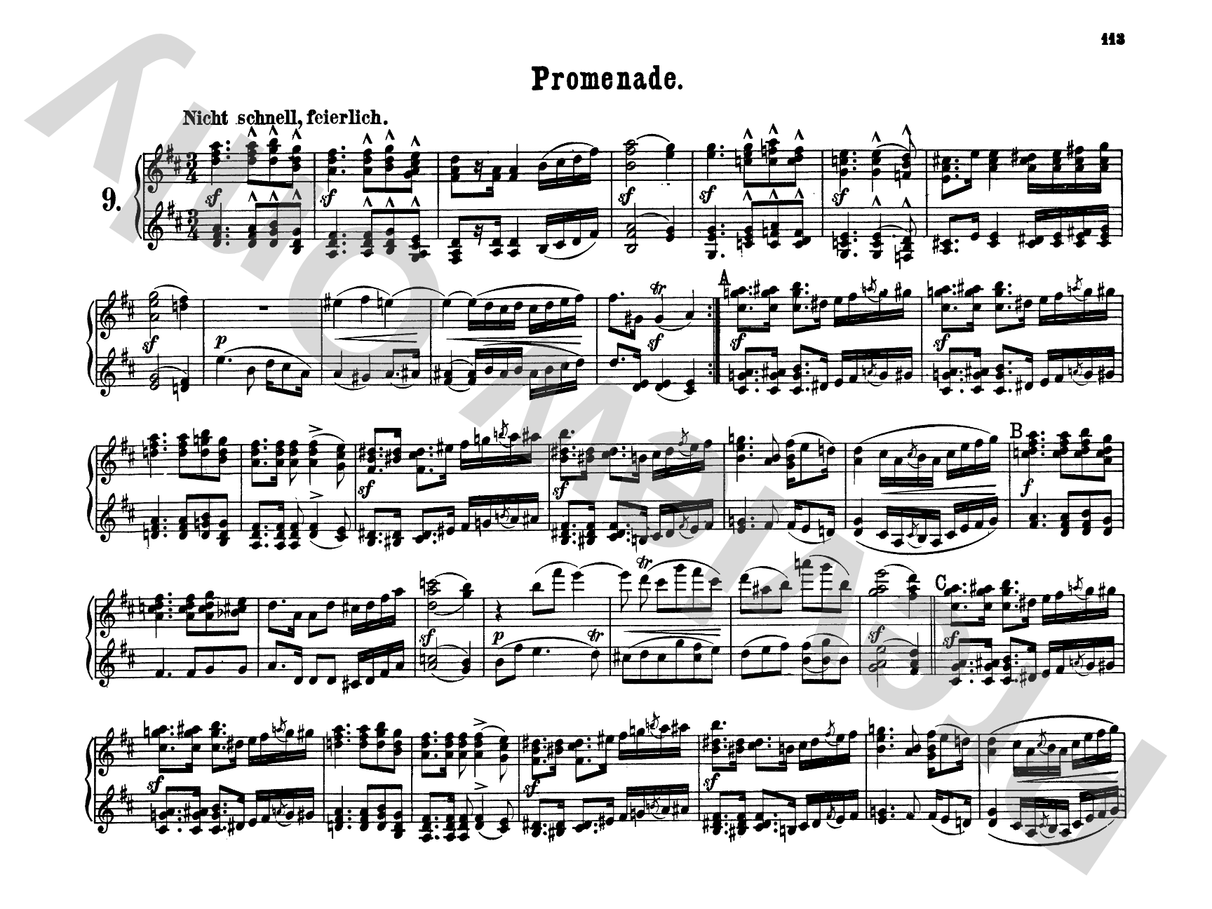 Schumann: Original Compositions for Four Hands, Volume II