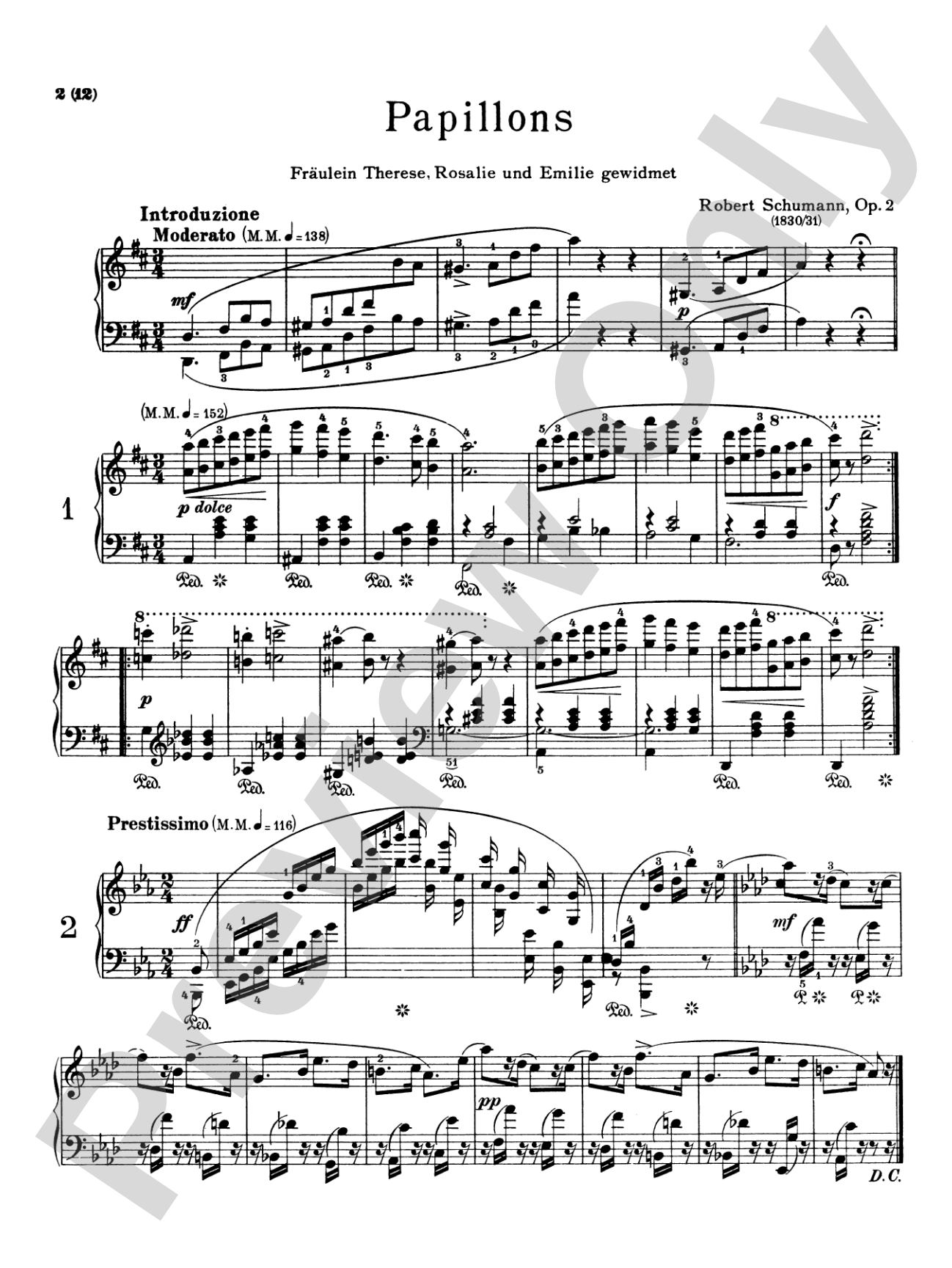 Schumann: Complete Works (Volume I)
