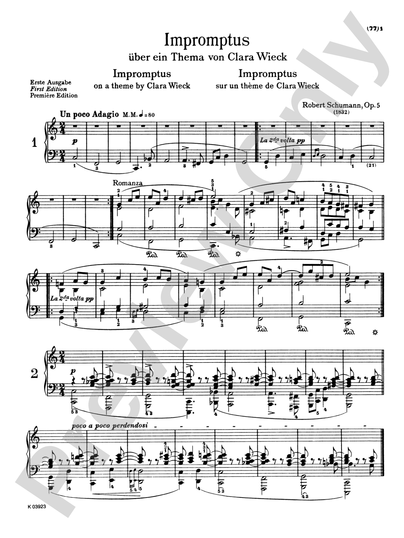 Schumann: Complete Works (Volume I)