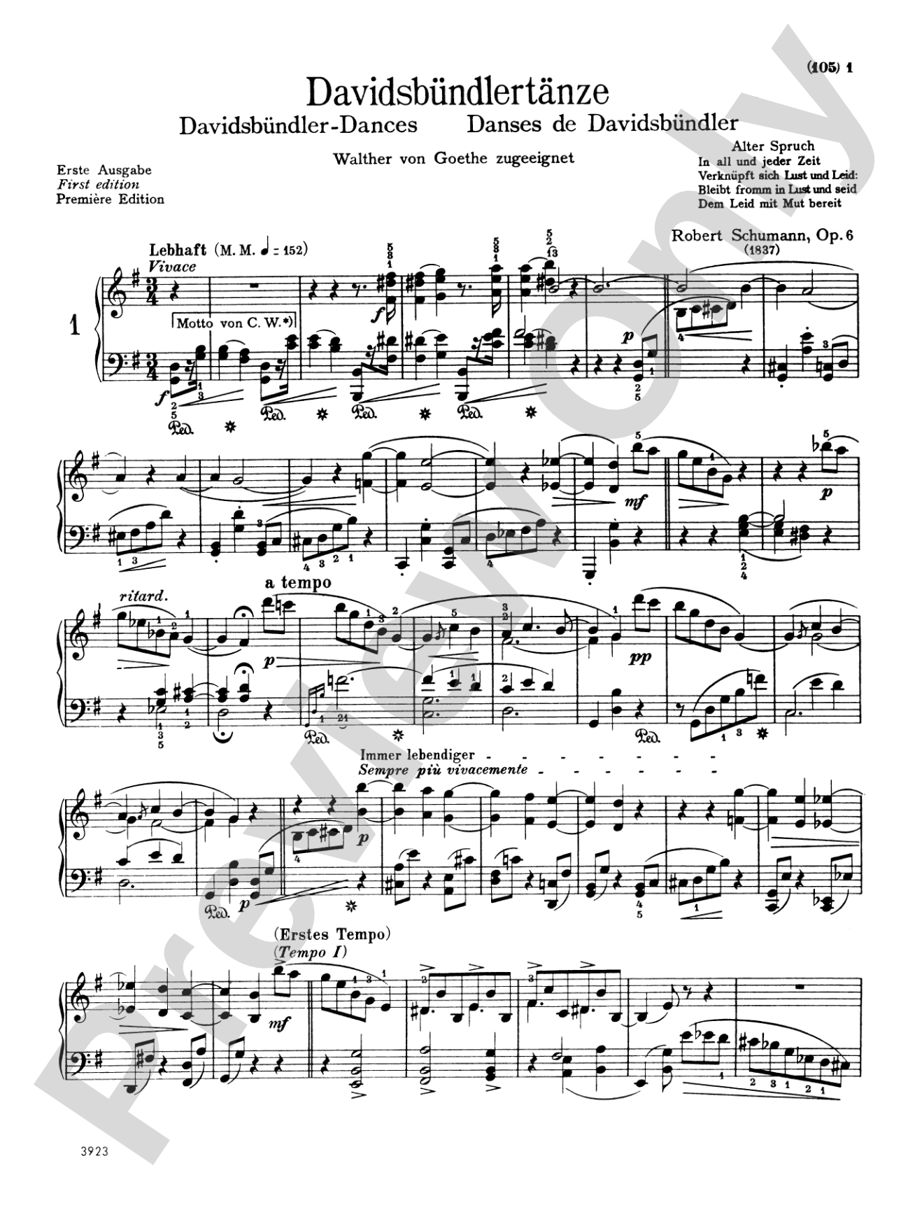 Schumann: Complete Works (Volume I)