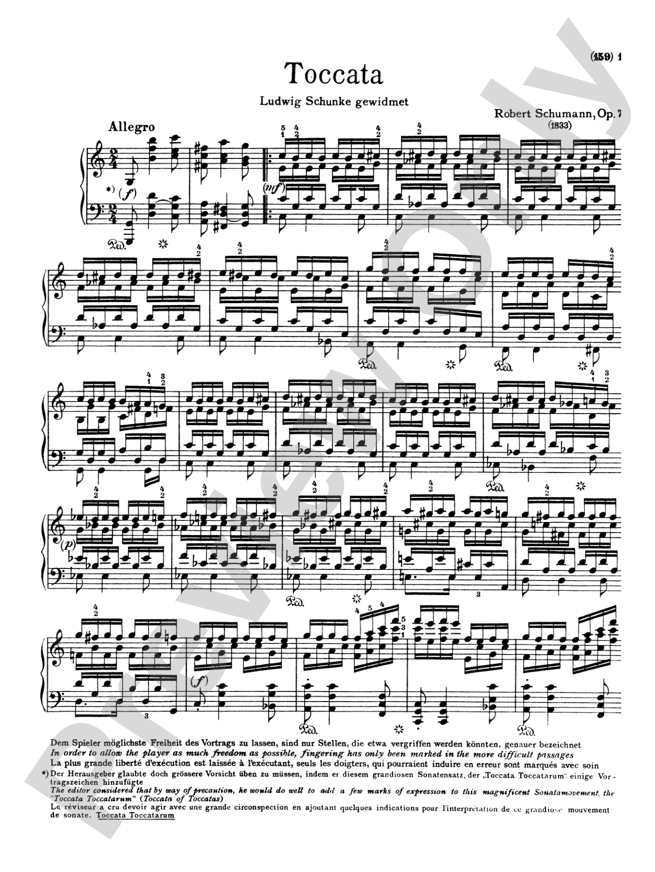 Schumann: Complete Works (Volume I)