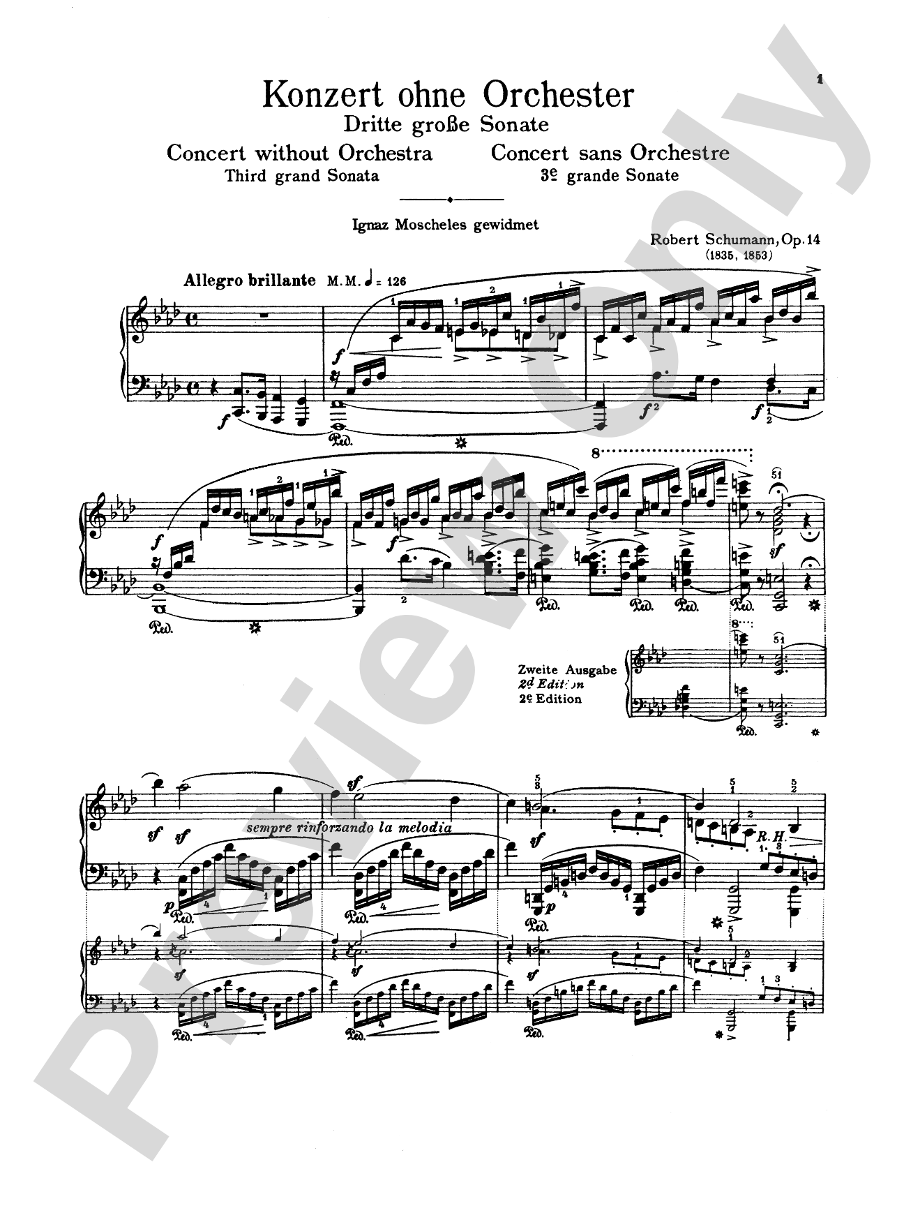 Schumann: Complete Works (Volume III): Piano Book