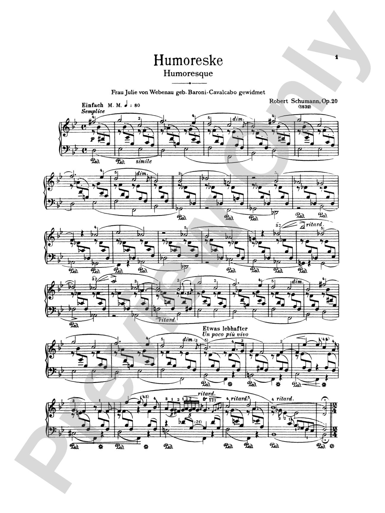 Schumann: Complete Works (Volume IV): Piano Book