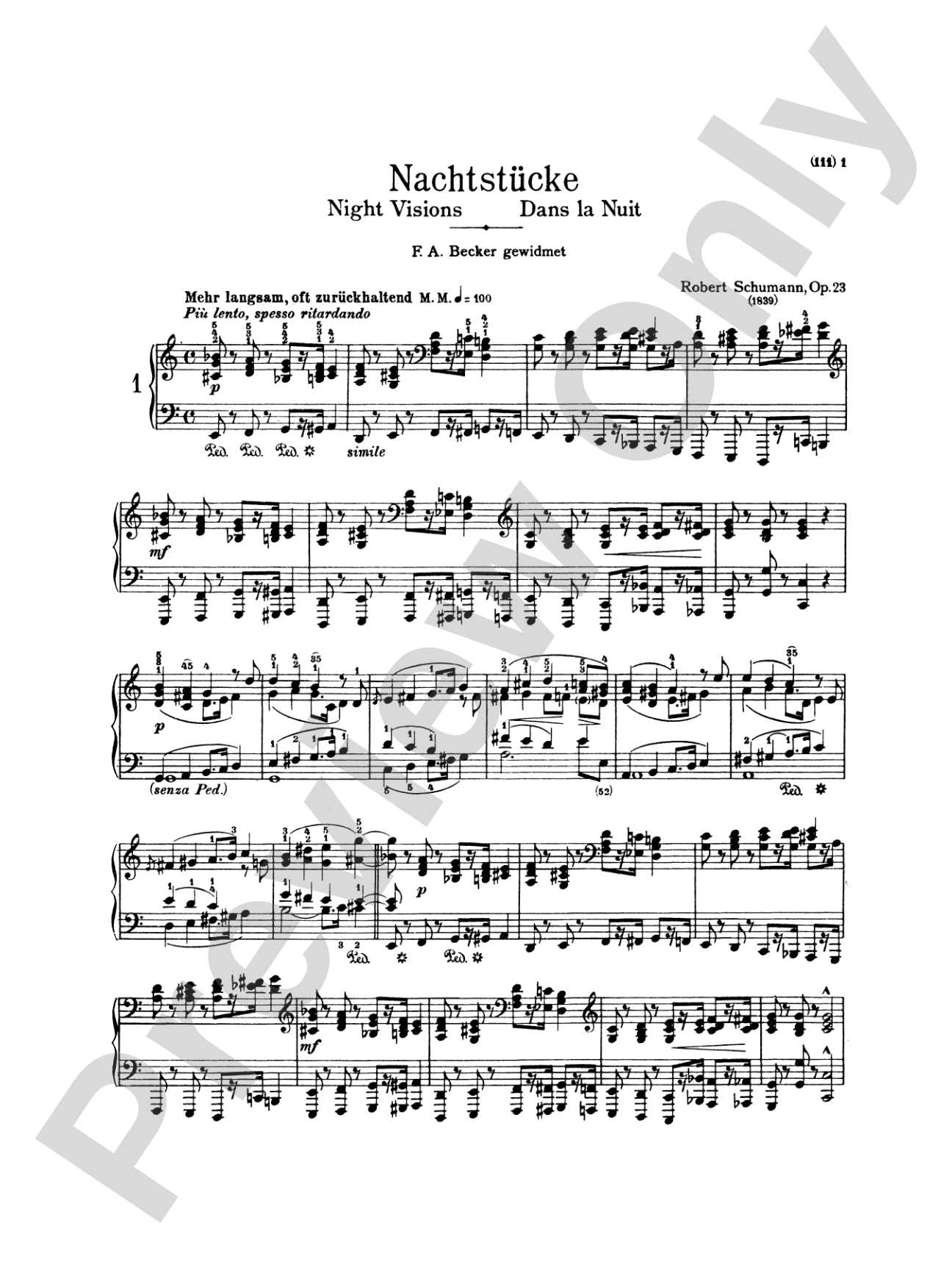 Schumann: Complete Works (Volume IV)