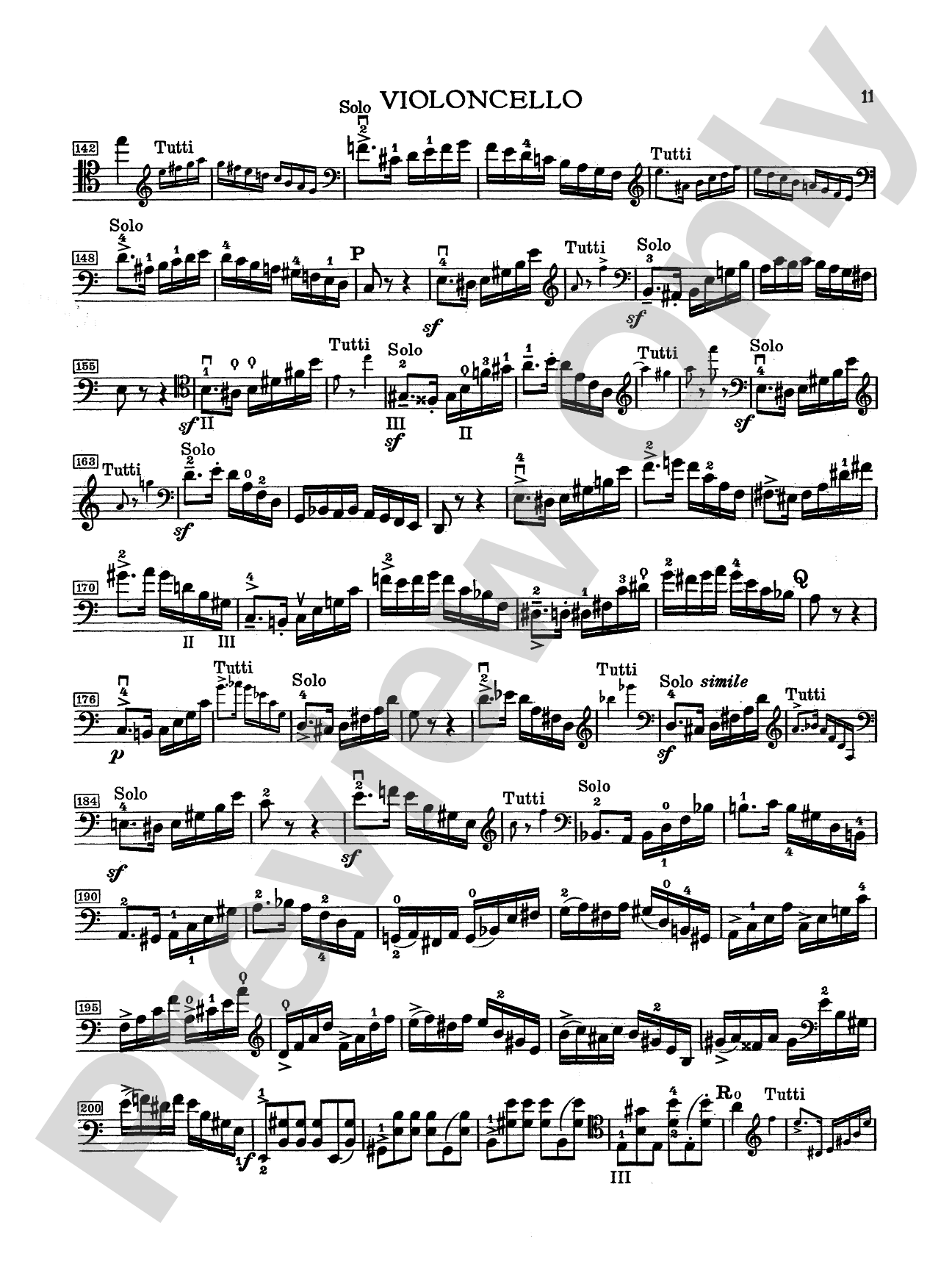 Schumann: Cello Concerto in A Minor, Op. 129: Cello Book