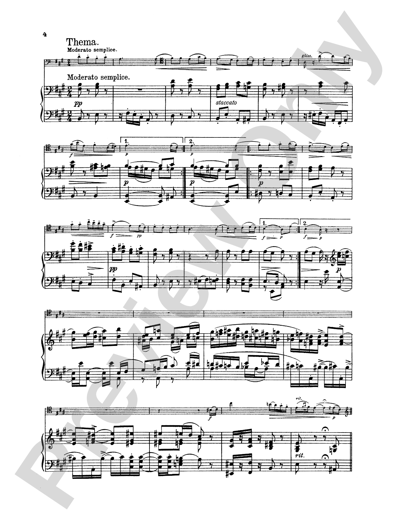 Tchaikovsky: Rococo Variations, Op. 33