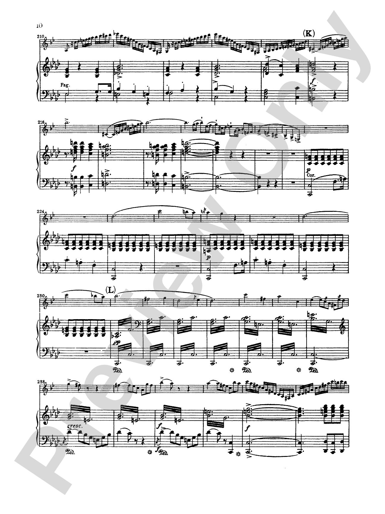 Weber: Concerto No. 1 in F Minor, Op. 73: Clarinet Part(s)