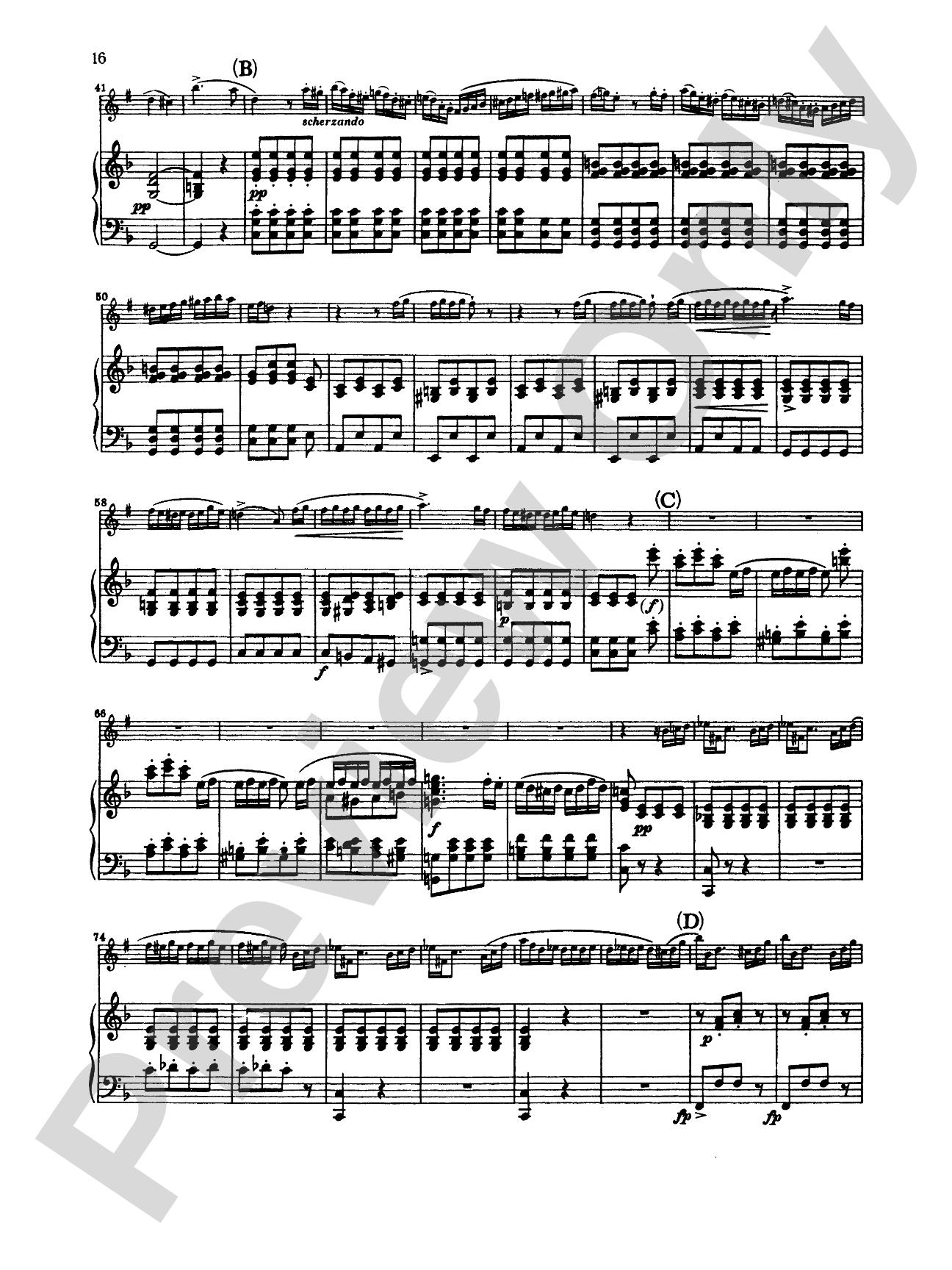 Weber: Concerto No. 1 in F Minor, Op. 73: Clarinet Part(s)