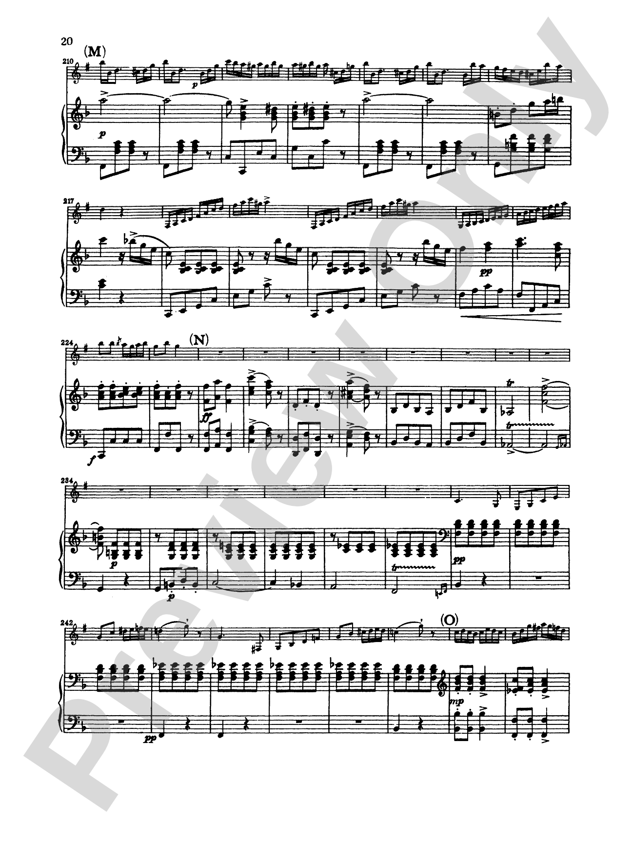 Weber: Concerto No. 1 in F Minor, Op. 73: Clarinet Part(s)