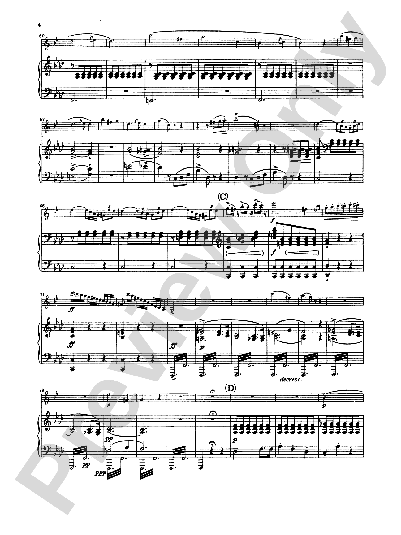 Weber: Concerto No. 1 in F Minor, Op. 73: Clarinet Part(s)
