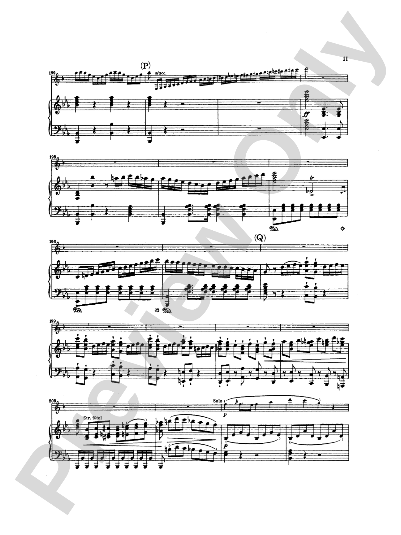 Weber: Concerto No. 2 in E flat Major, Op. 74: Clarinet Part(s)