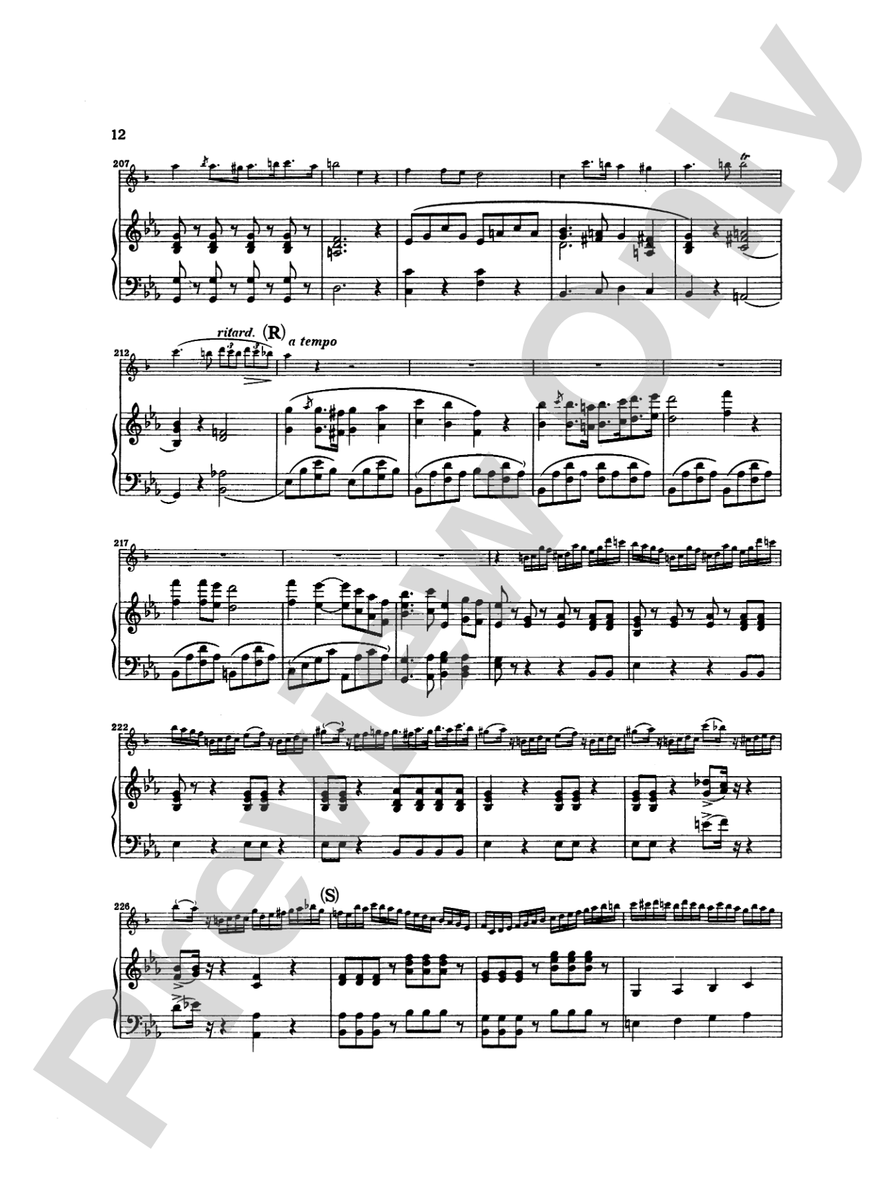 Weber: Concerto No. 2 in E flat Major, Op. 74: Clarinet Part(s)