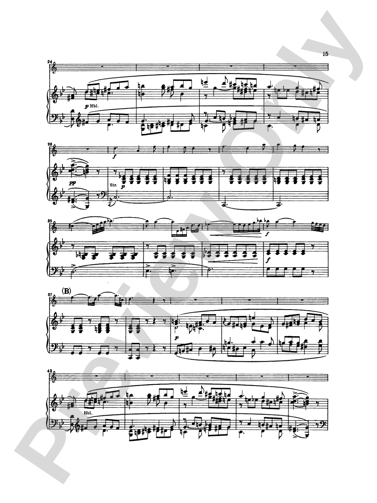 Weber: Concerto No. 2 in E flat Major, Op. 74: Clarinet Part(s)