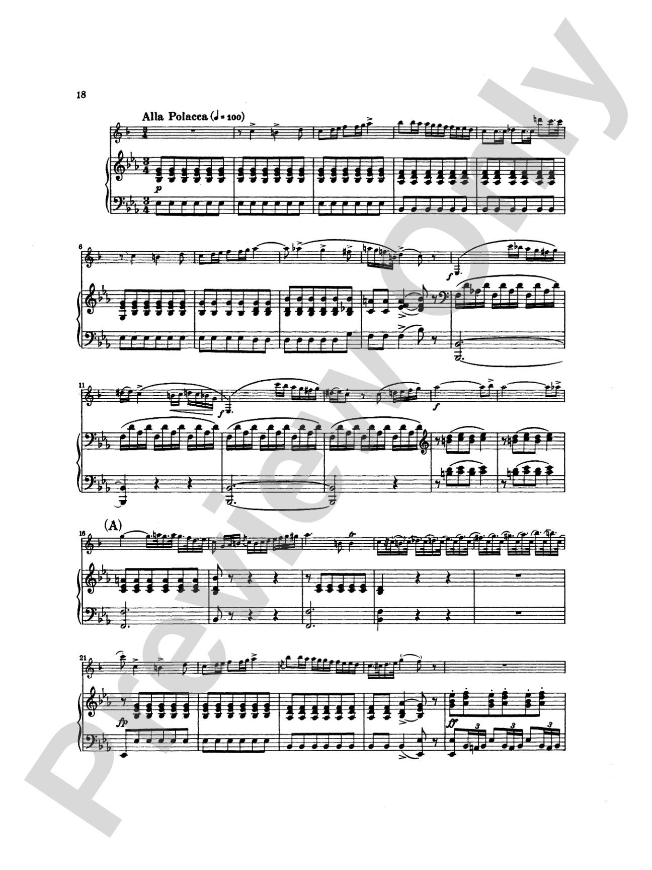 Weber: Concerto No. 2 in E flat Major, Op. 74: Clarinet Part(s)