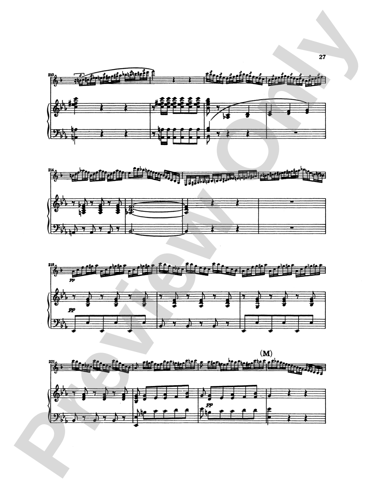 Weber: Concerto No. 2 in E flat Major, Op. 74: Clarinet Part(s)