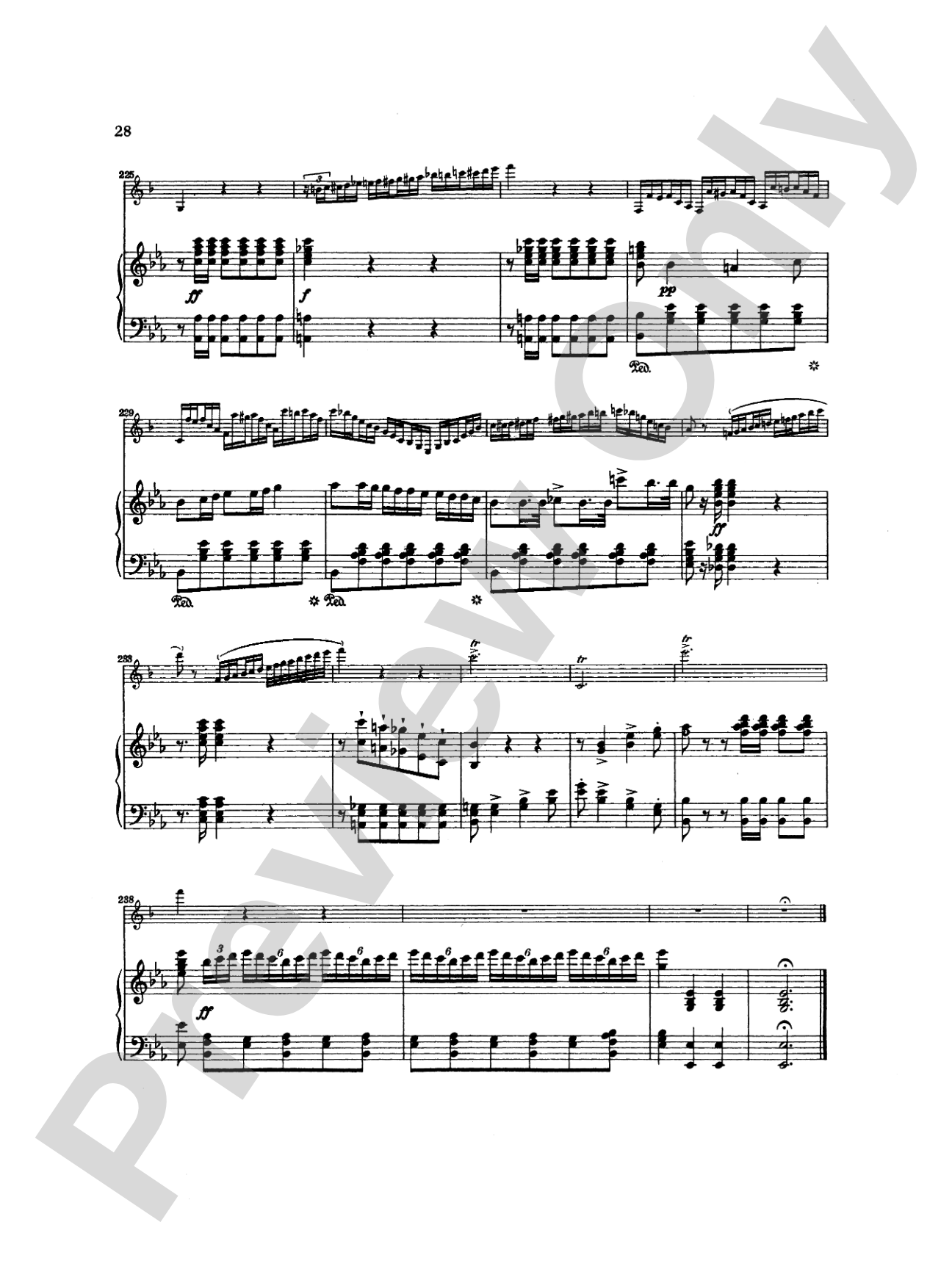 Weber: Concerto No. 2 in E flat Major, Op. 74: Clarinet Part(s)