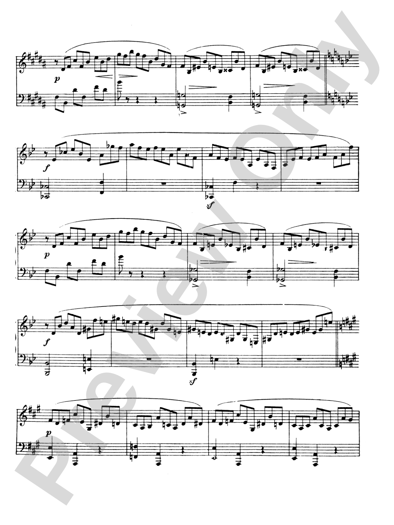 Scriabin: Eight Etudes, Op. 42: Piano Book