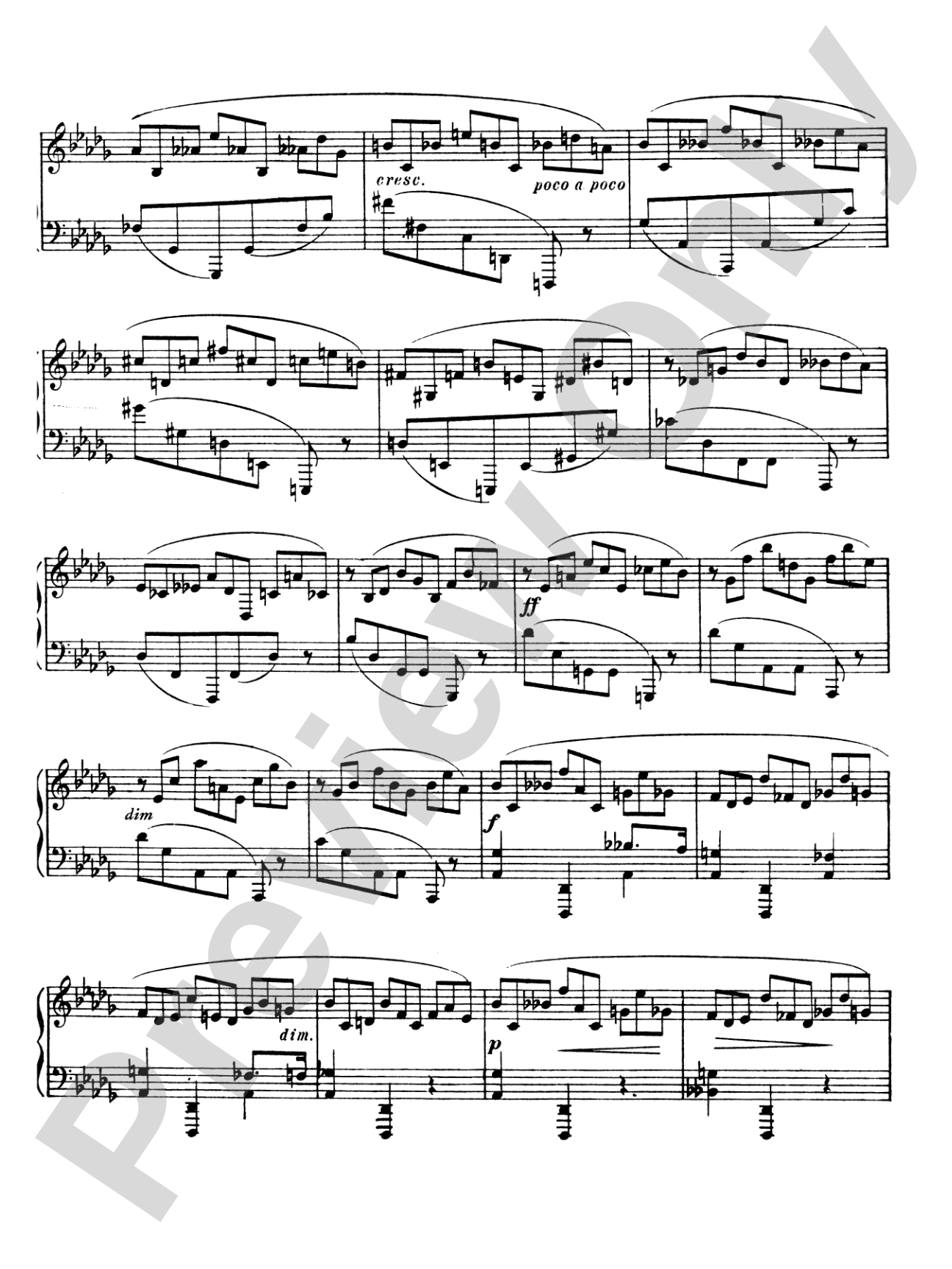 Scriabin: Eight Etudes, Op. 42: Piano Book
