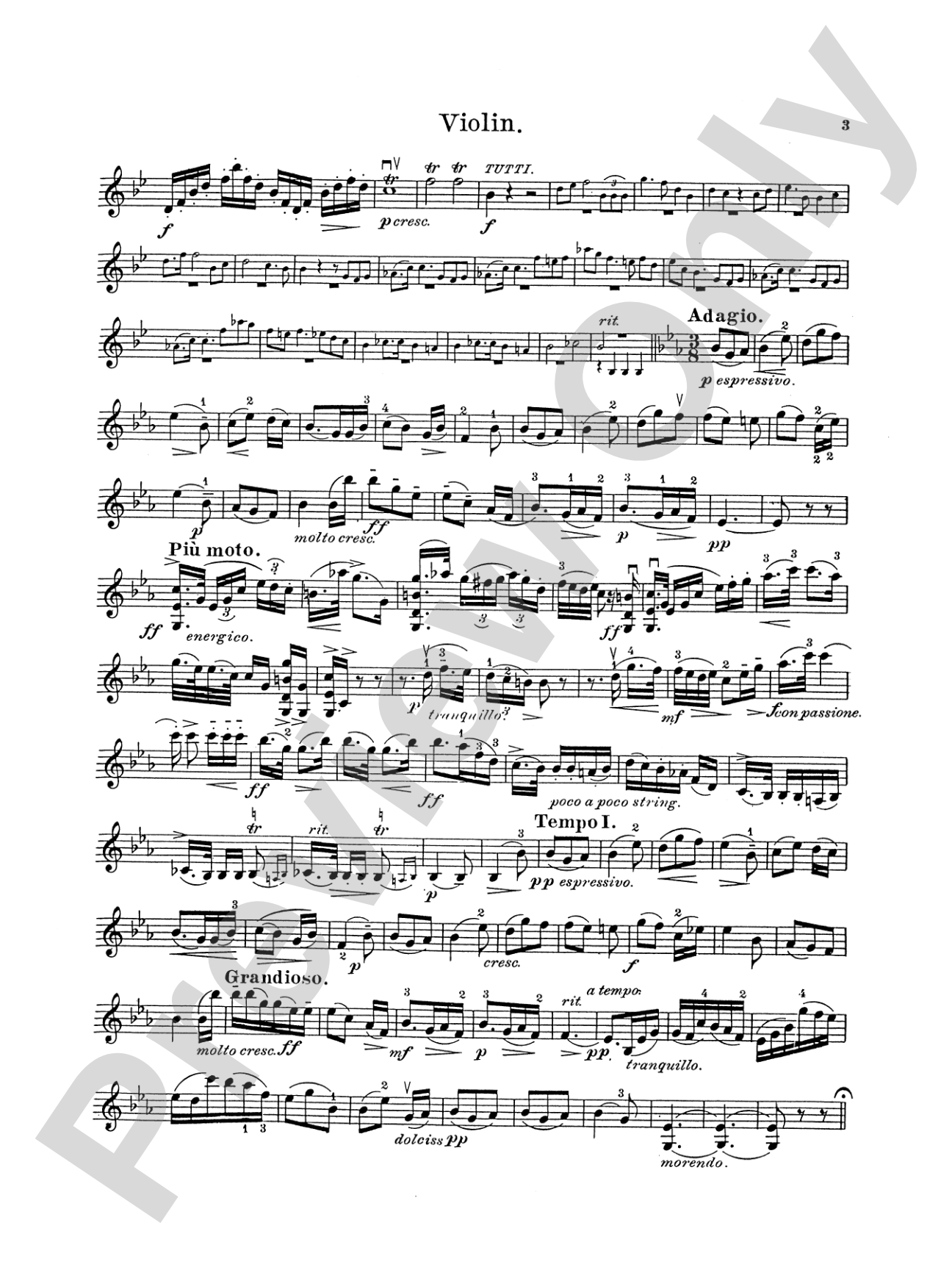 Seitz: Student's Concerto No. 3 in G Minor, Op. 12: Violin Book