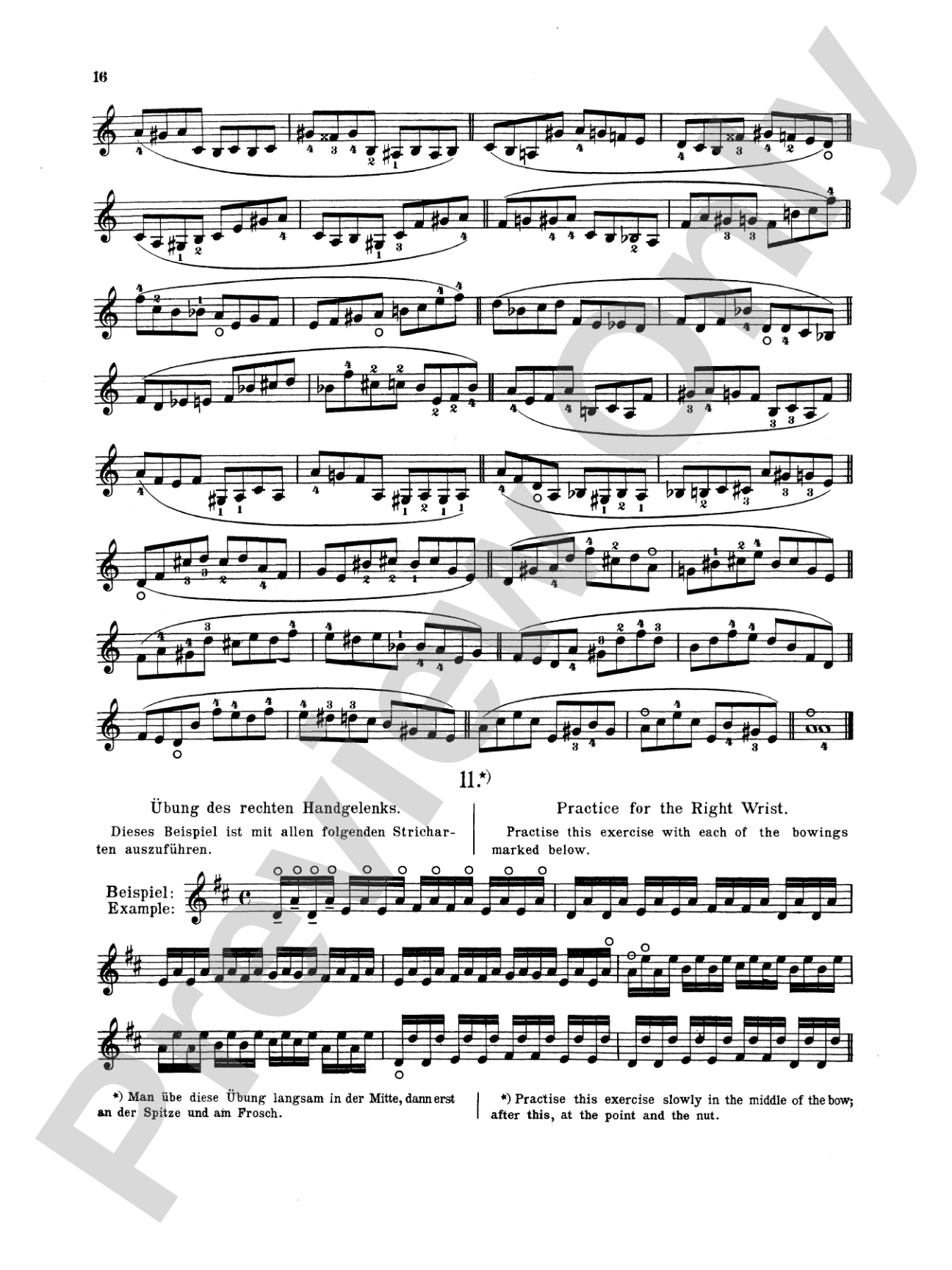 Sevcík: School of Violin Technics, Op. 1, Volume I: Violin Book