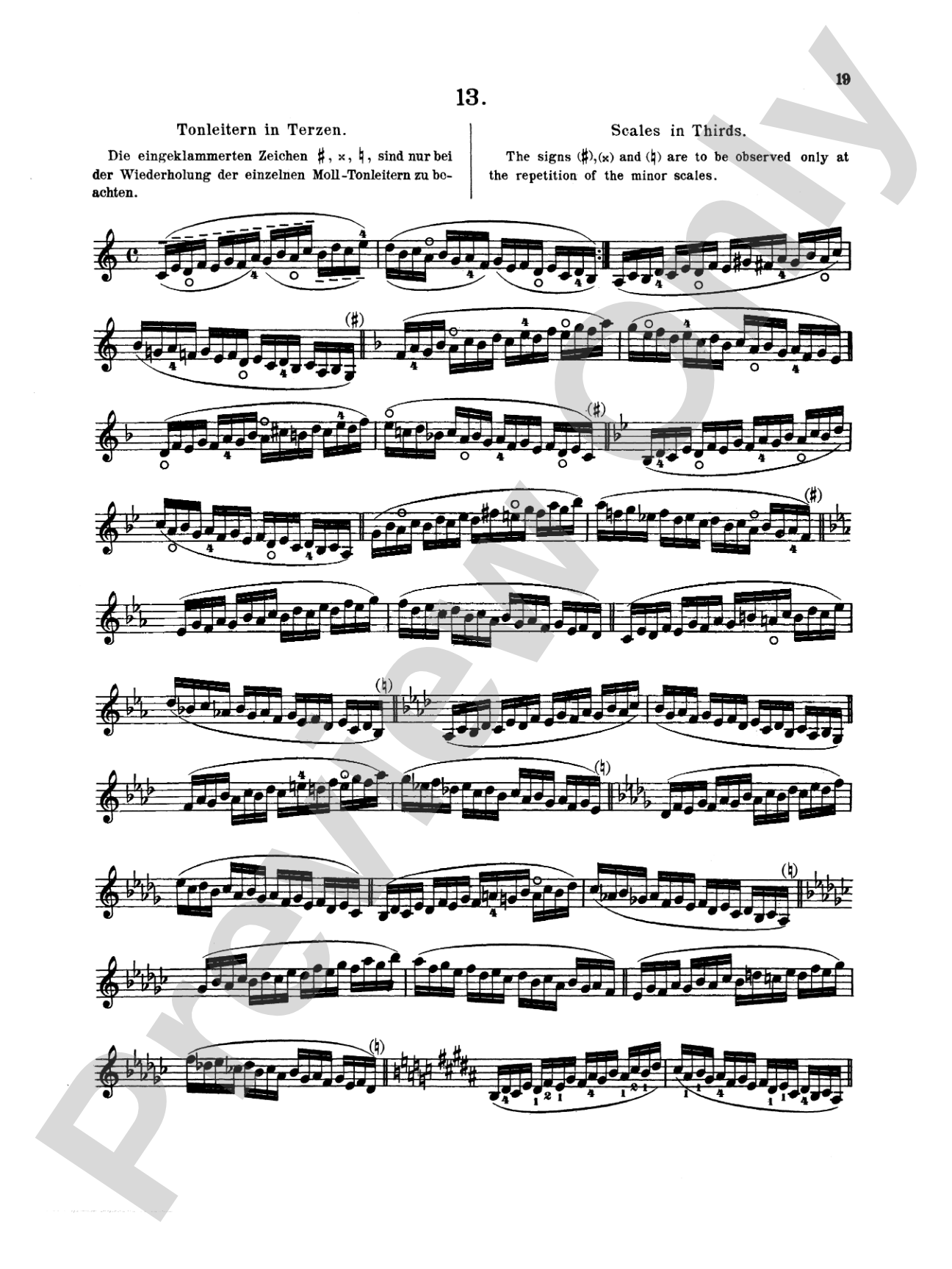 Sevcík: School of Violin Technics, Op. 1, Volume I: Violin Book