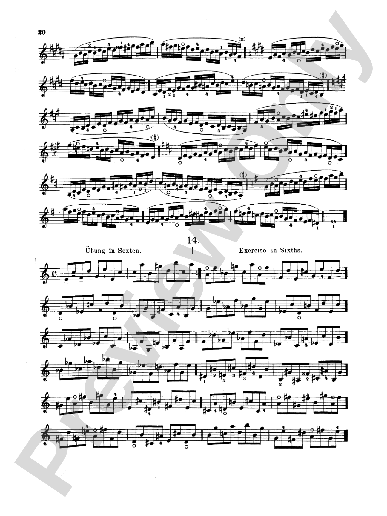 Sevcík: School of Violin Technics, Op. 1, Volume I: Violin Book