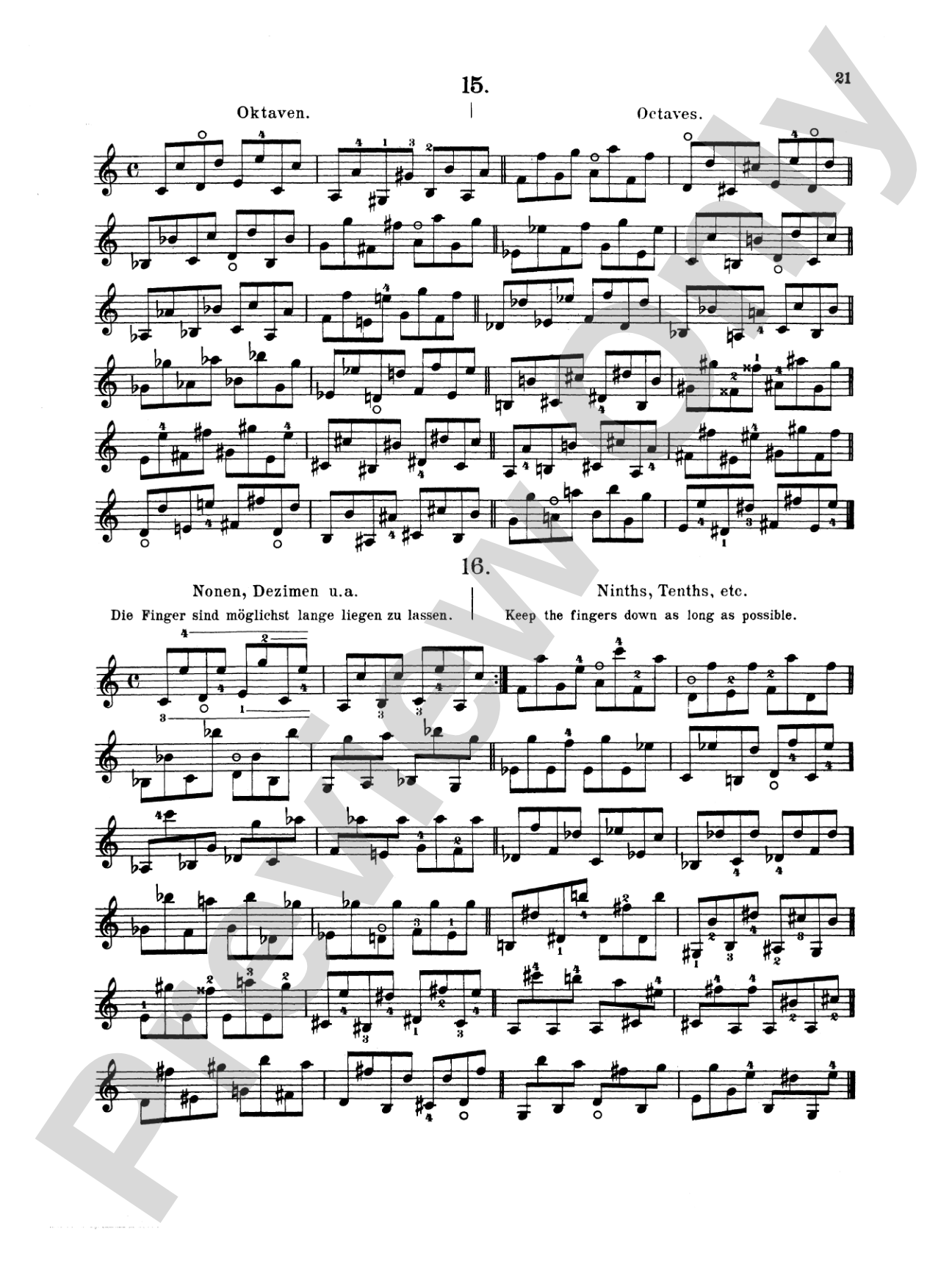 Sevcík: School of Violin Technics, Op. 1, Volume I: Violin Book