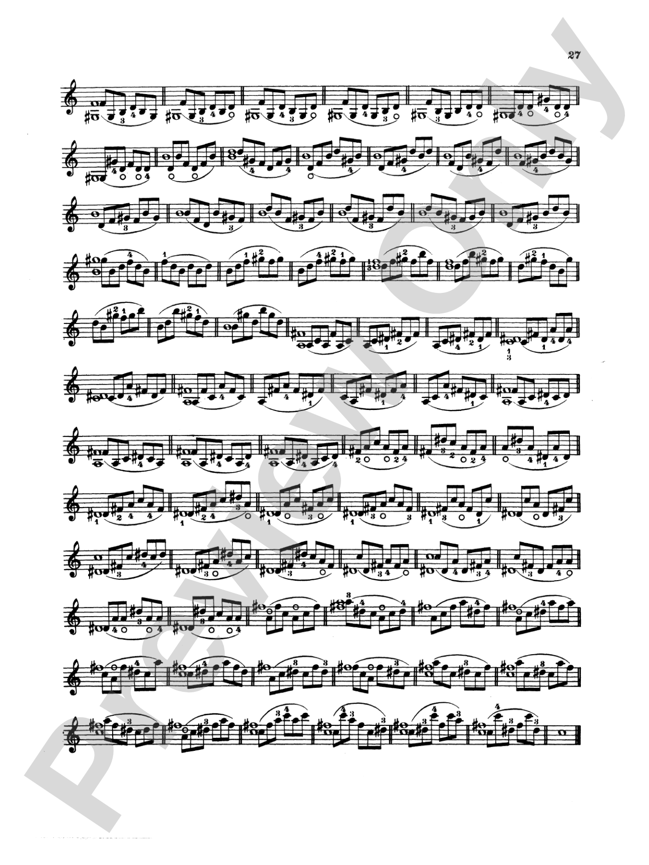 Sevcík: School of Violin Technics, Op. 1, Volume I: Violin Book