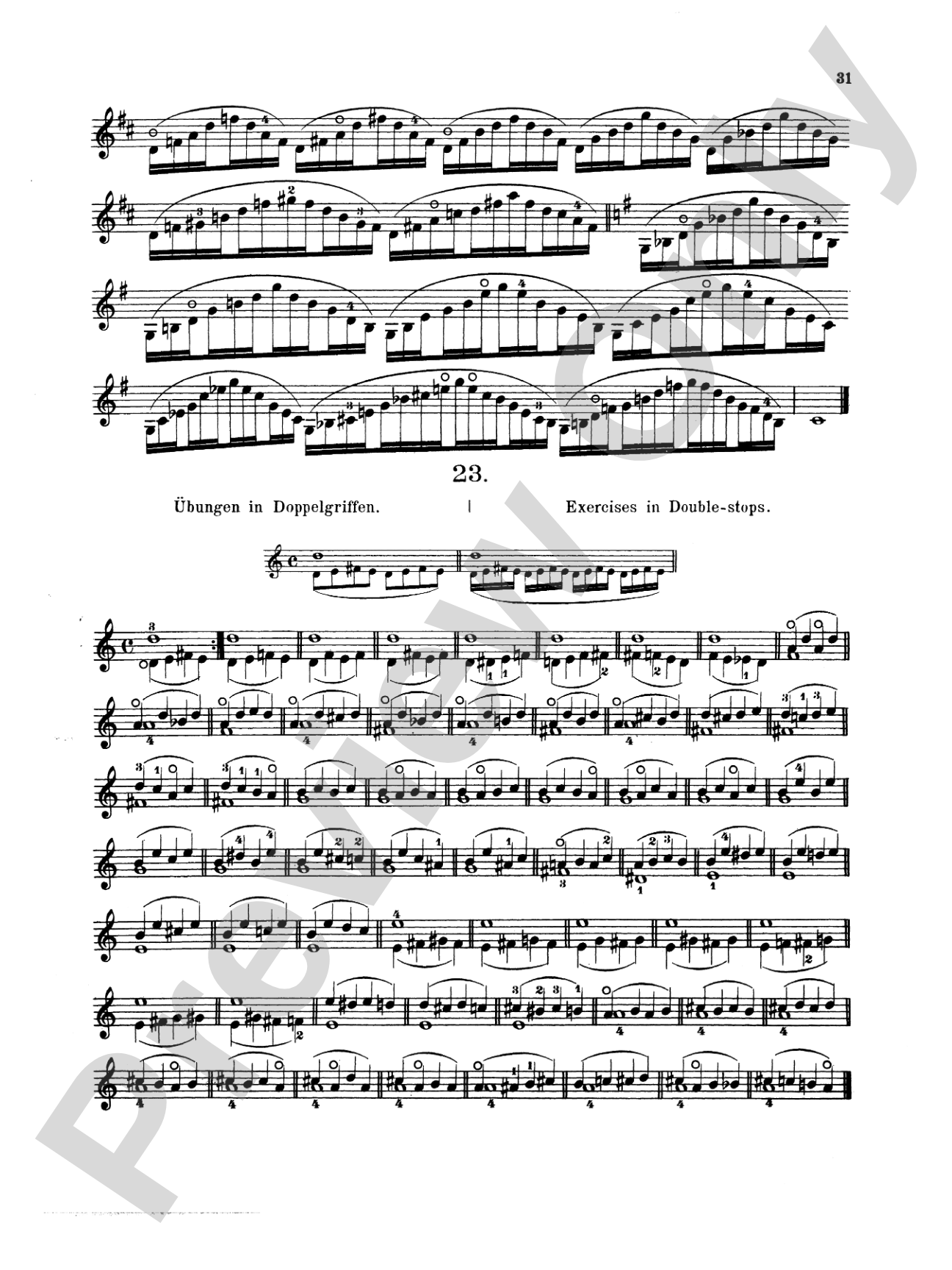 Sevcík: School of Violin Technics, Op. 1, Volume I: Violin Book