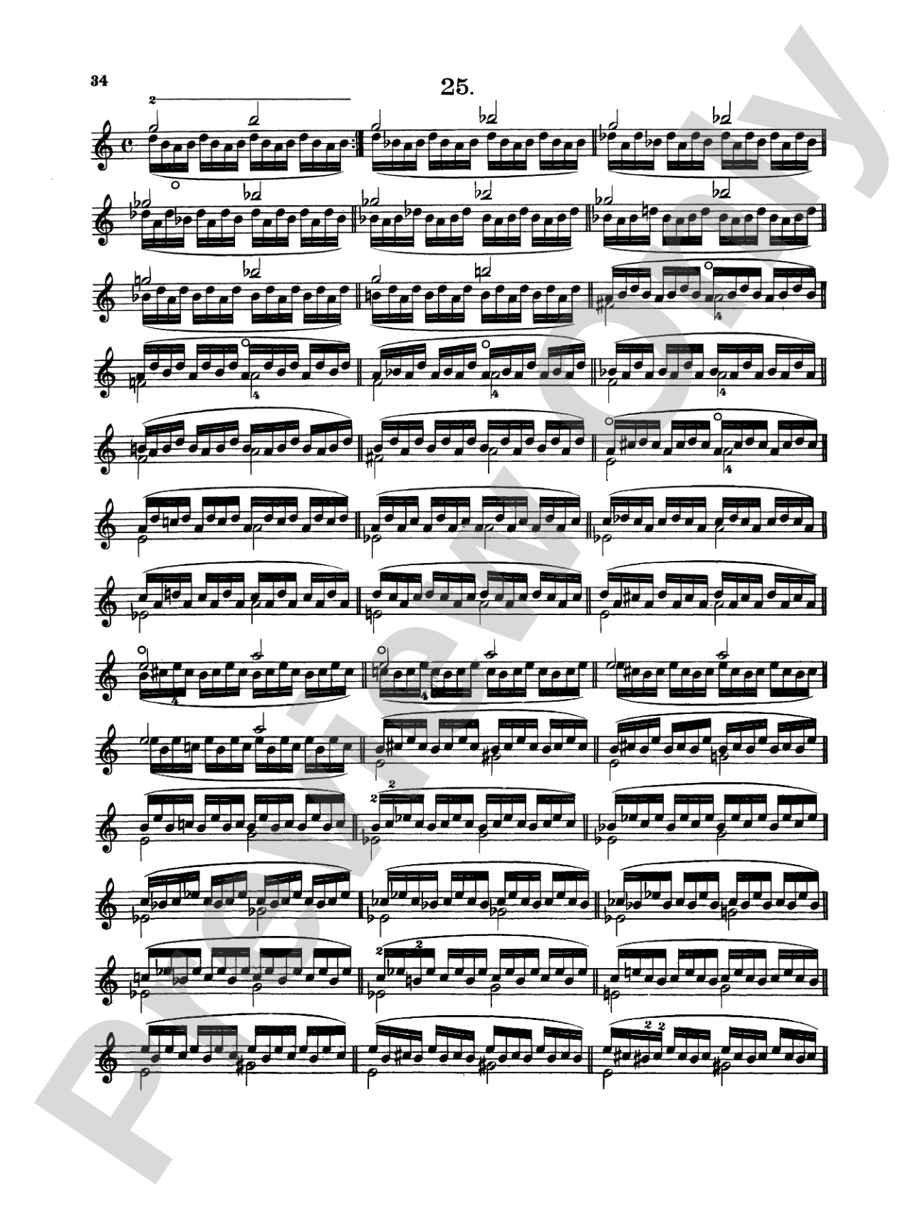Sevcík: School of Violin Technics, Op. 1, Volume I: Violin Book