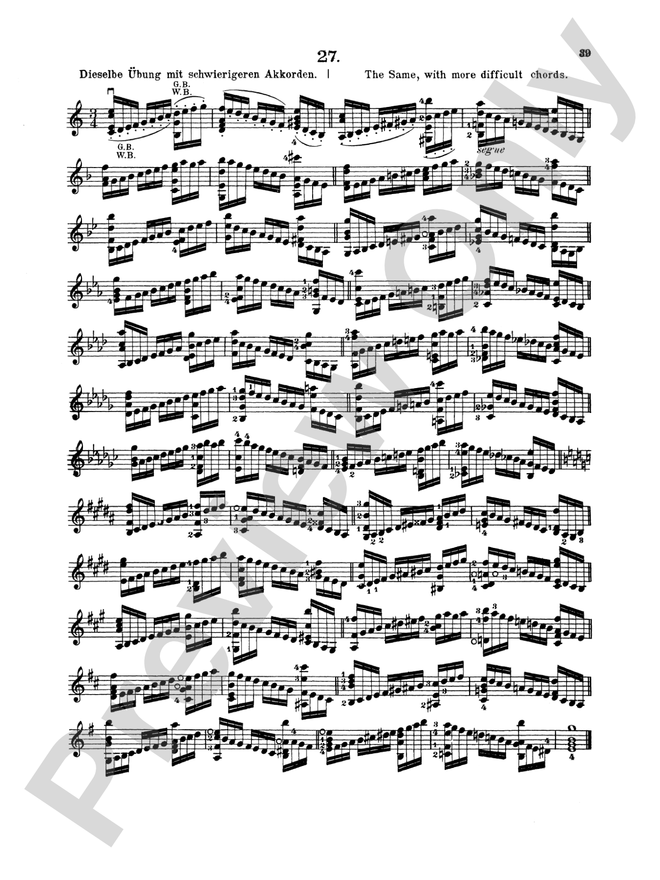 Sevcík: School of Violin Technics, Op. 1, Volume I: Violin Book