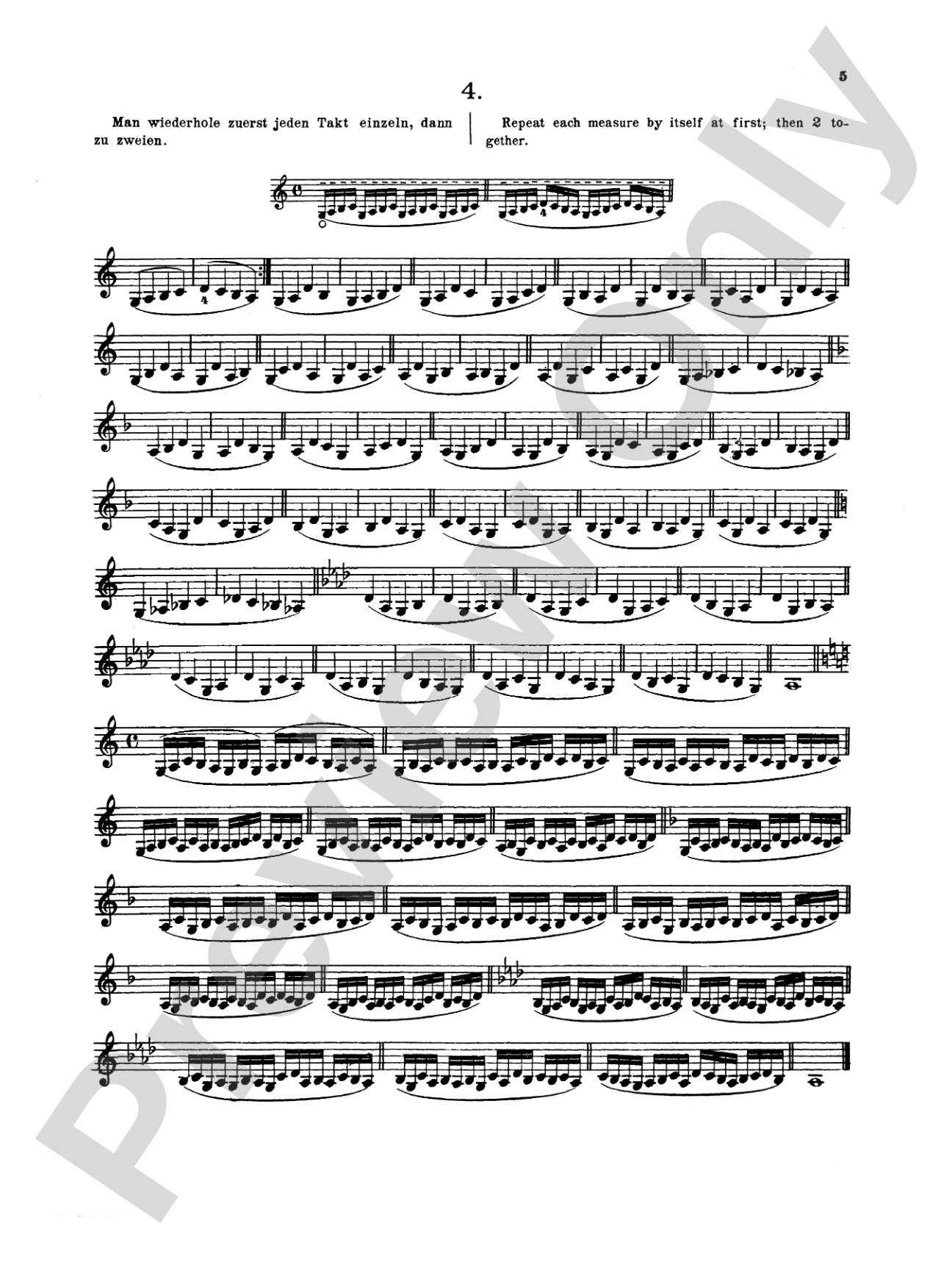 Sevcík: School of Violin Technics, Op. 1, Volume I: Violin Book