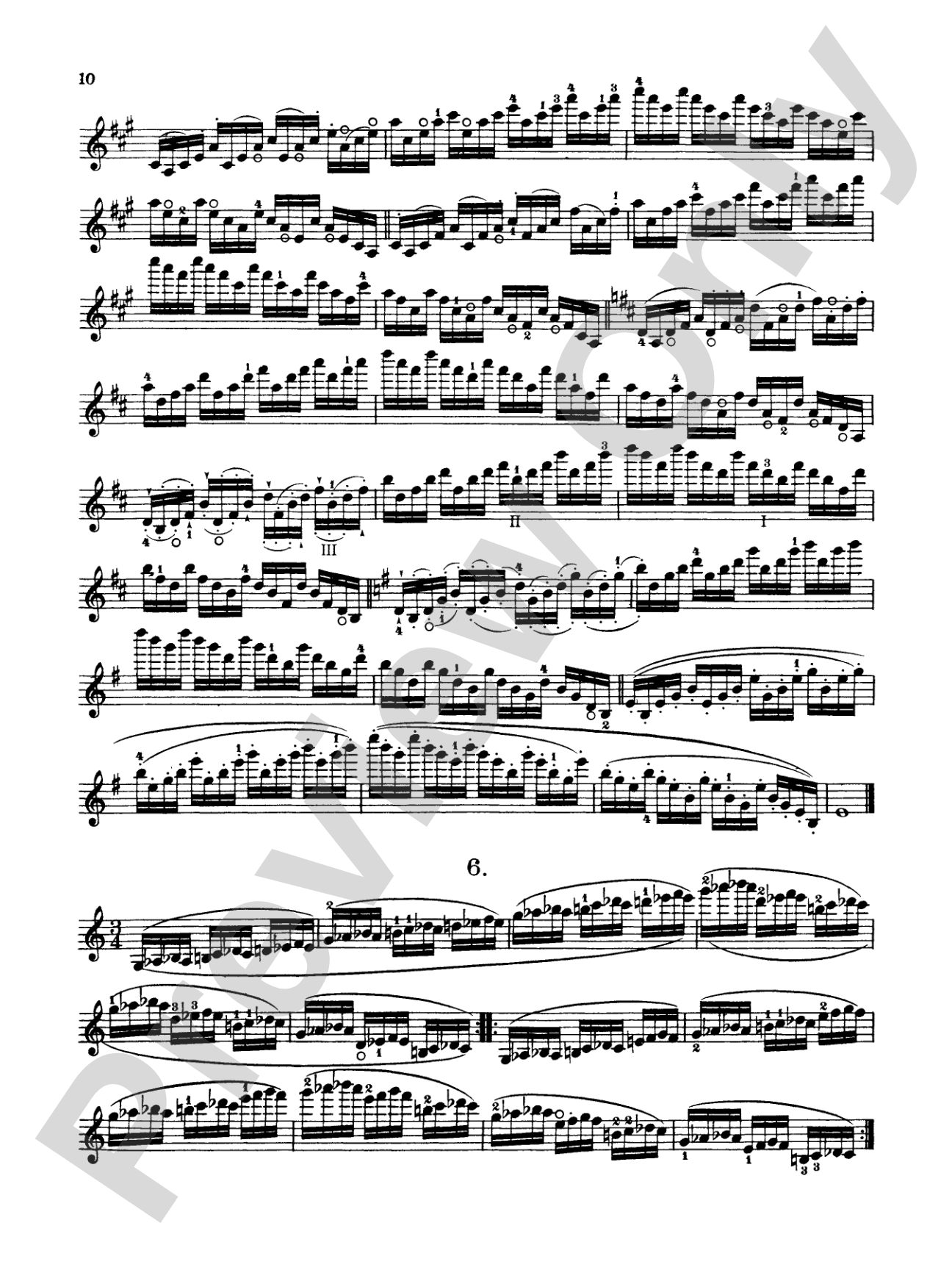 Sevcík: School of Violin Technics, Op. 1, Volume III: Violin Book
