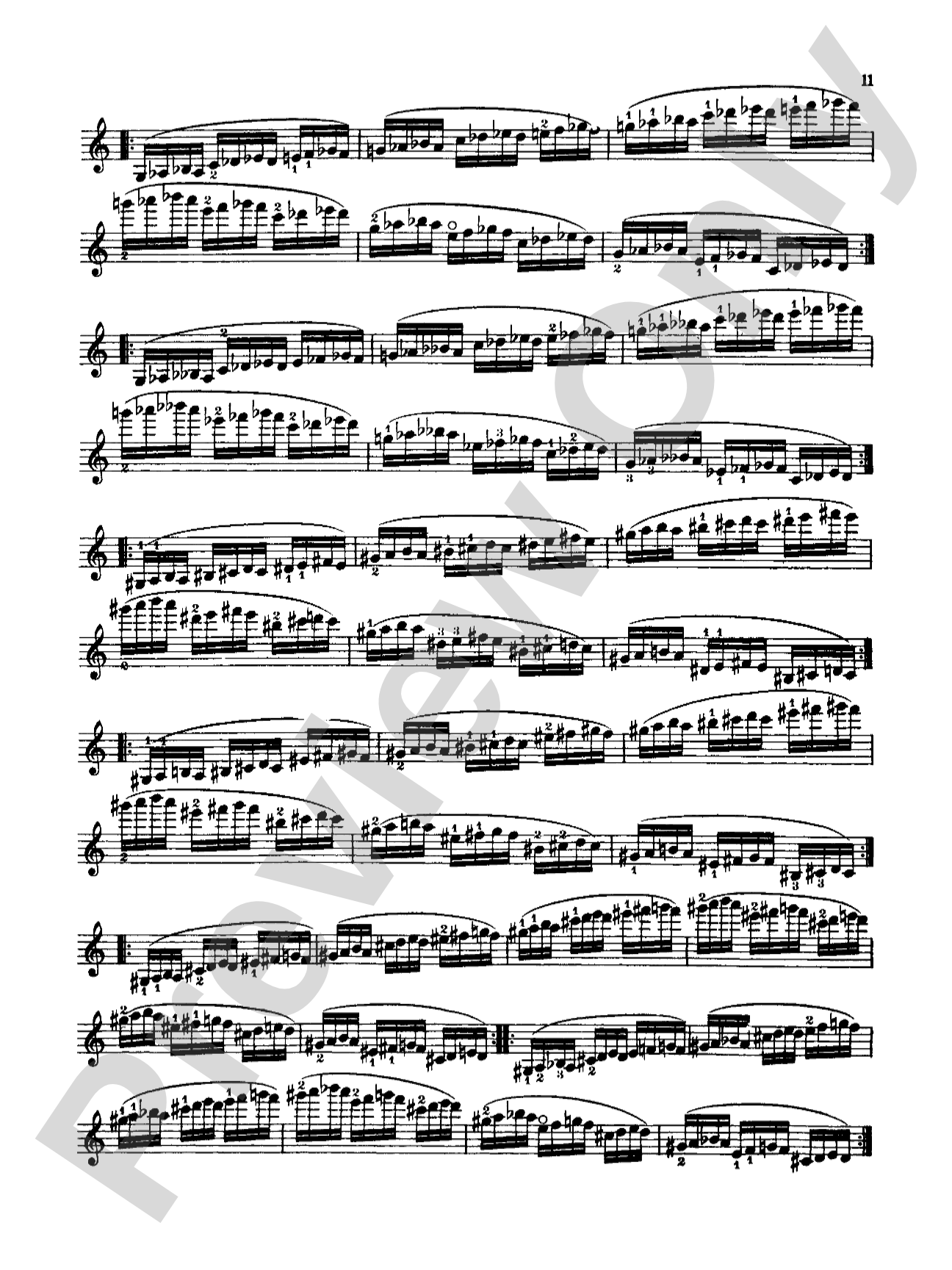 Sevcík: School of Violin Technics, Op. 1, Volume III: Violin Book