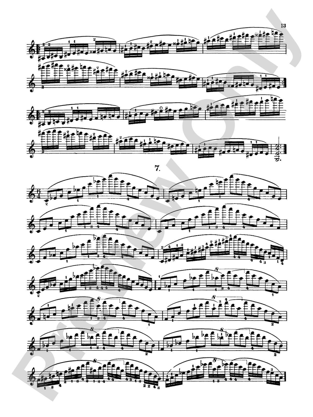 Sevcík: School of Violin Technics, Op. 1, Volume III: Violin Book