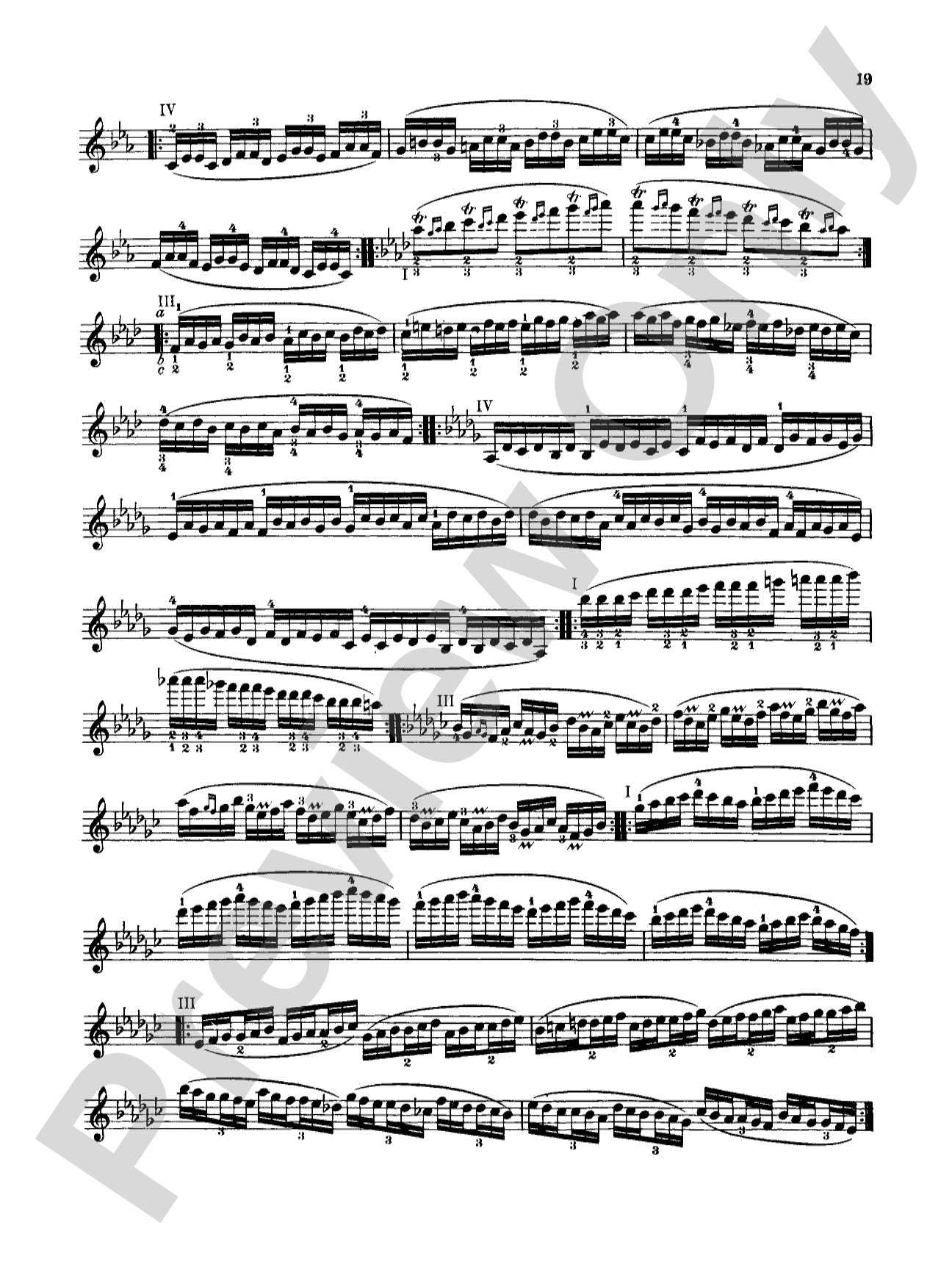 Sevcík: School of Violin Technics, Op. 1, Volume III: Violin Book
