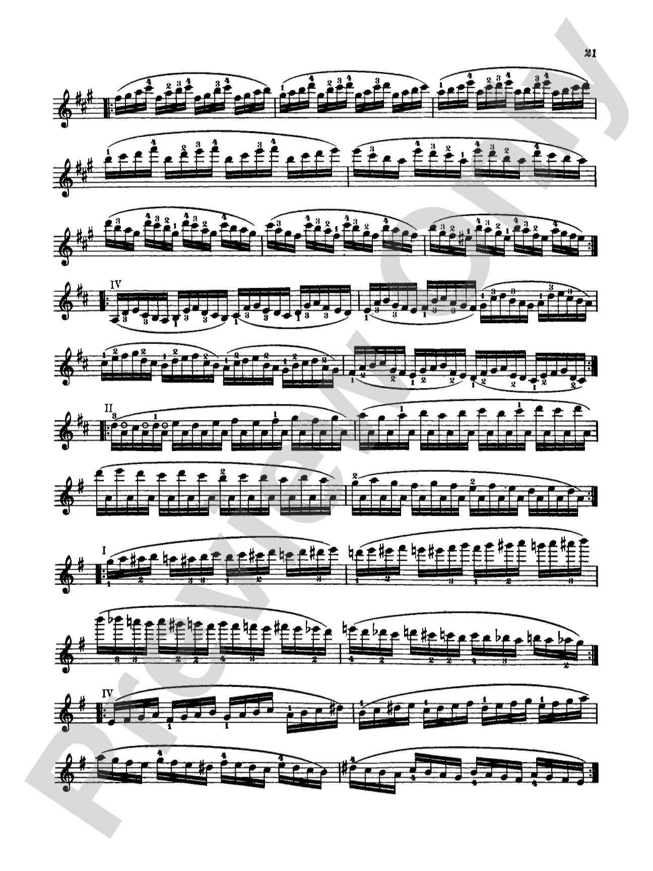 Sevcík: School of Violin Technics, Op. 1, Volume III: Violin Book