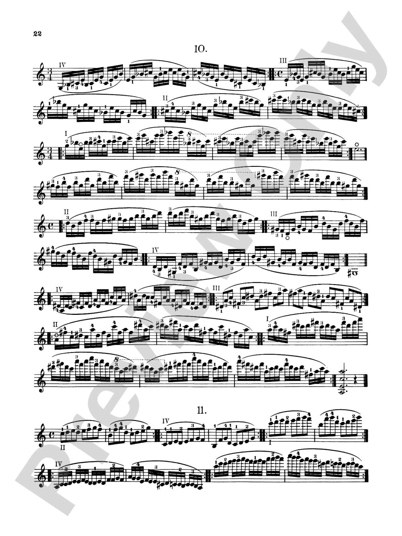 Sevcík: School of Violin Technics, Op. 1, Volume III: Violin Book