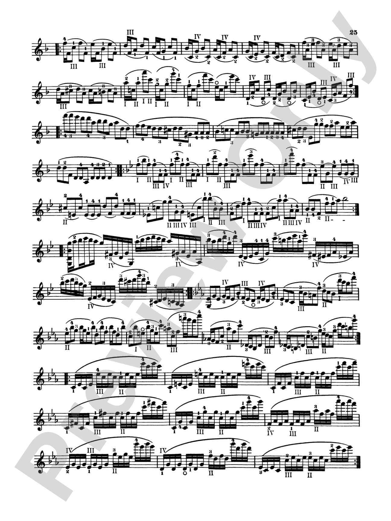 Sevcík: School of Violin Technics, Op. 1, Volume III: Violin Book