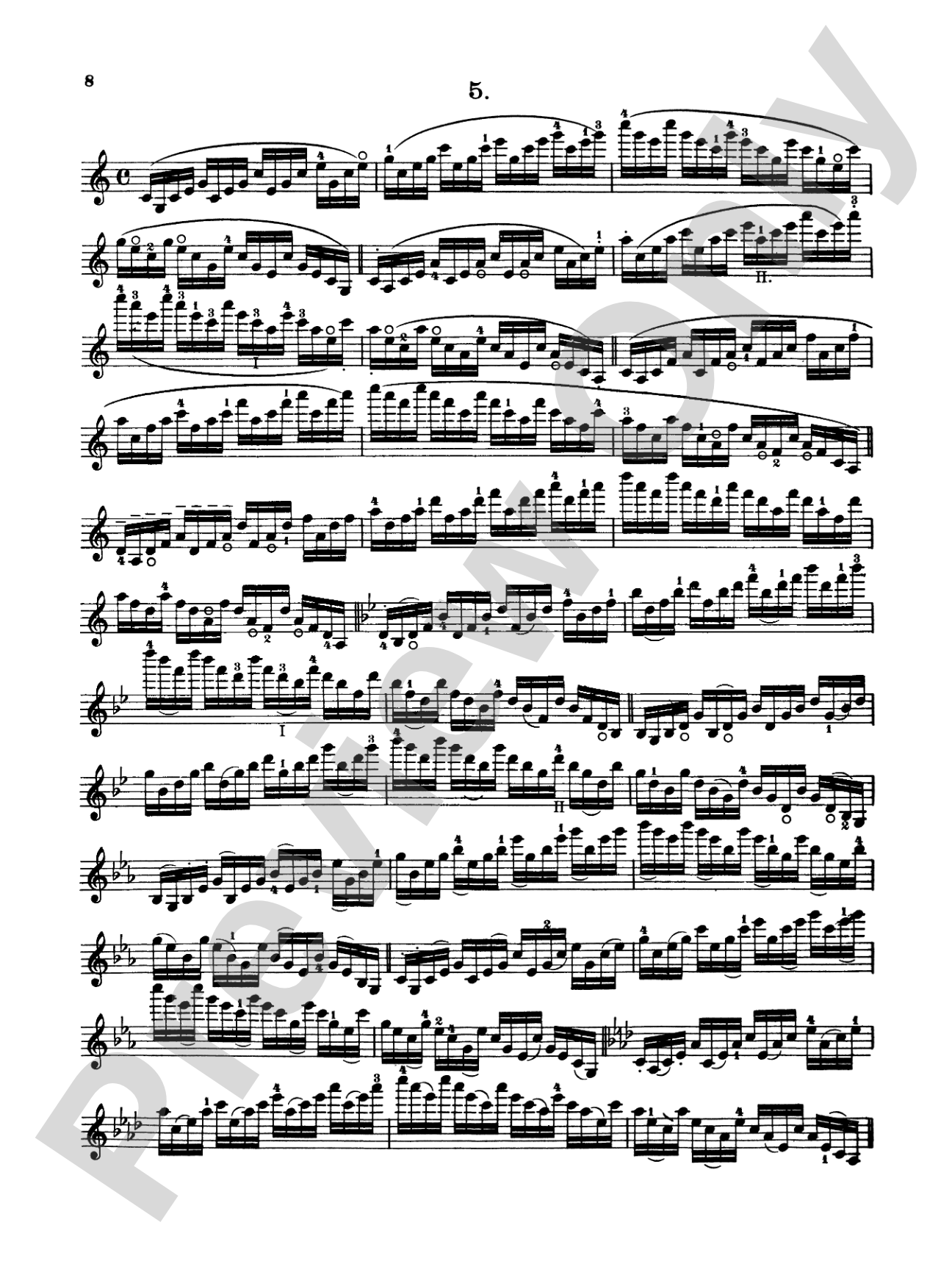 Sevcík: School of Violin Technics, Op. 1, Volume III: Violin Book