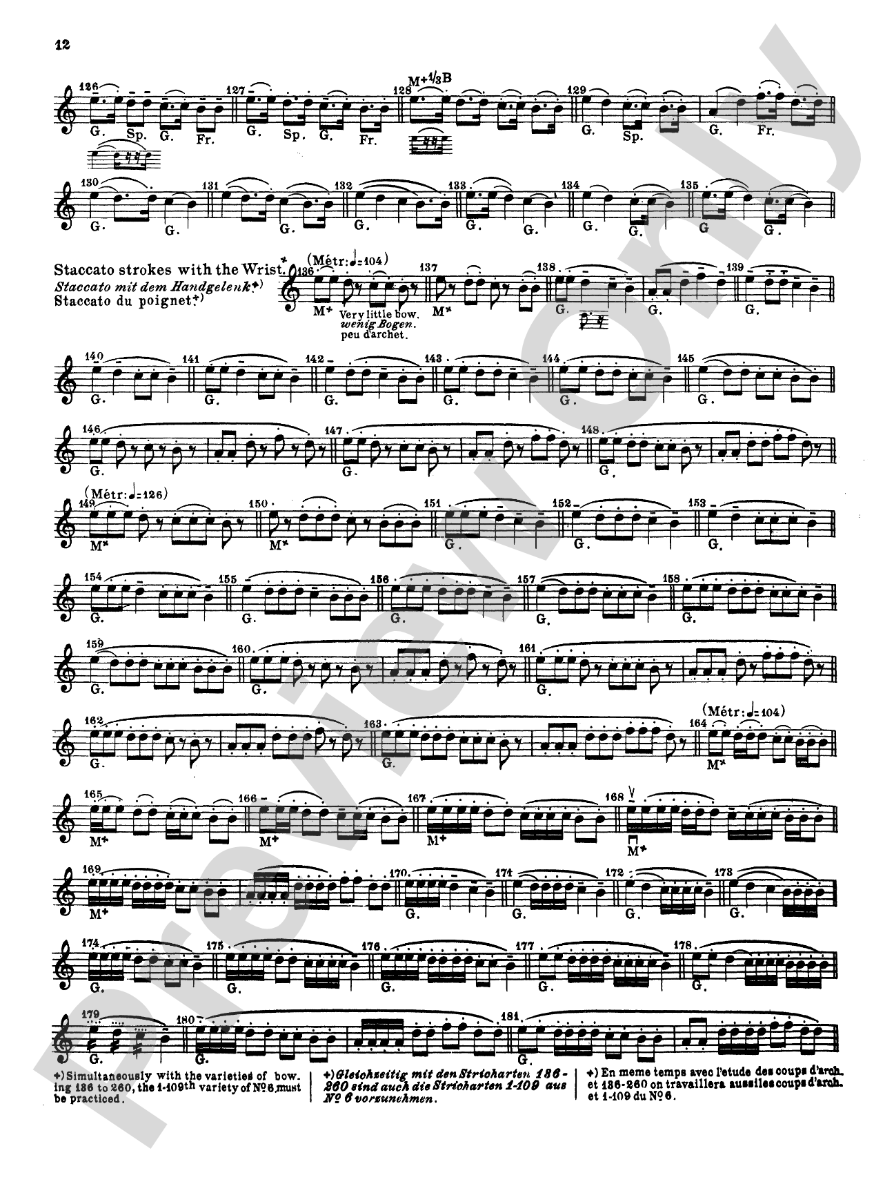 Sevcík: School of Bowing, Op. 2, Volume I: Violin Book