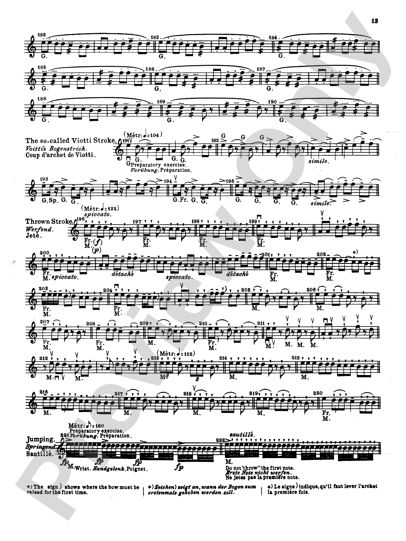 Sevcík: School of Bowing, Op. 2, Volume I: Violin Book