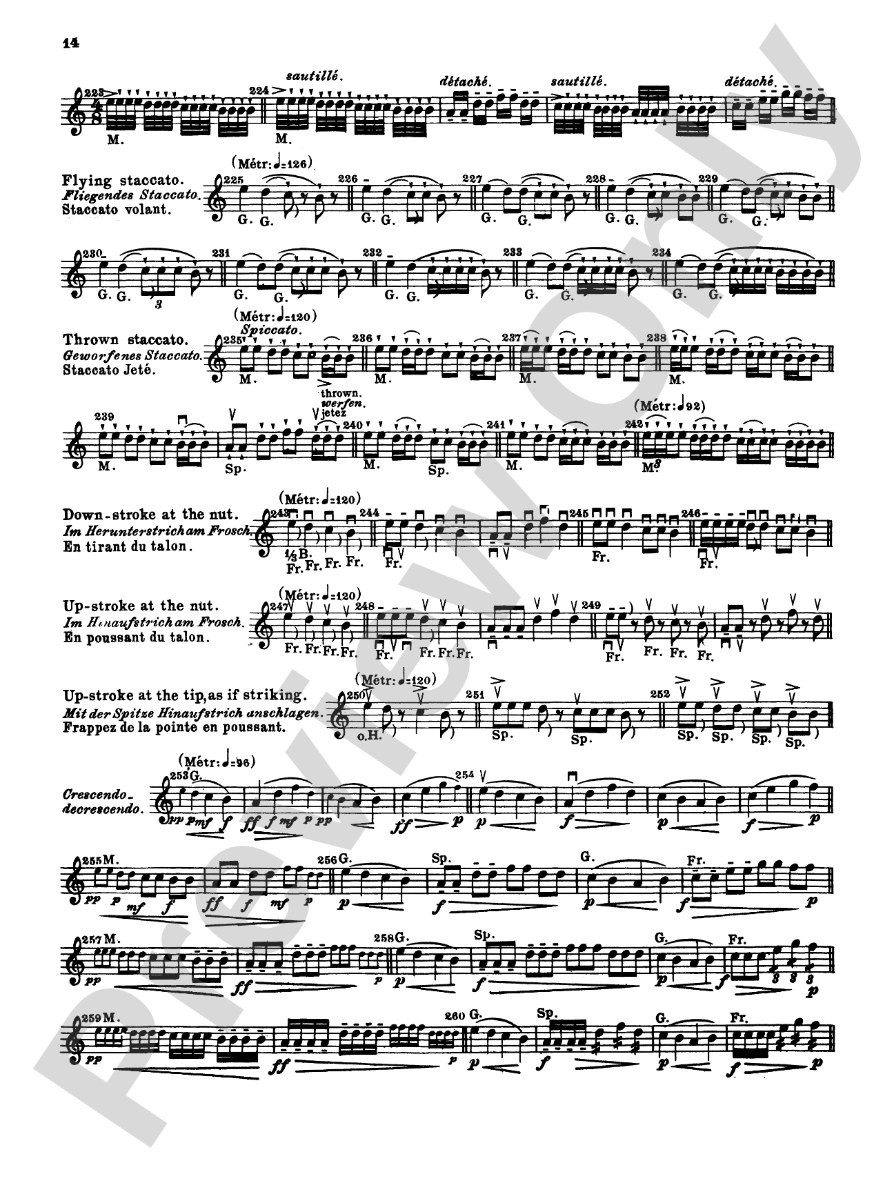 Sevcík: School of Bowing, Op. 2, Volume I: Violin Book